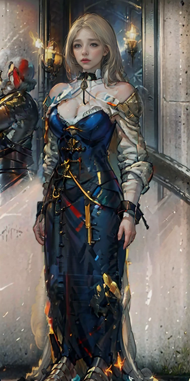 (masterpiece, best quality), intricate details, 1girl, Mercedes von Martritz from Fire Emblem (standing full body toe to head by wooden pole:1.2) iron collar, arms behind back, iron cuffs, shackles, bound, bondage outfit, harness, o-ring, bondage outfit blindfolded cover eyes, happy red cheeks, chain leash collar choker neck bell shackles wristbands bracers bracelets, cleave gag, sad face, red cheeks, cryings tears, painful (she was sold and betrayed by her own family)