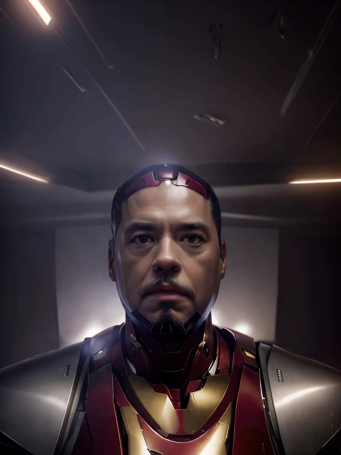 using Mark L iron man armor