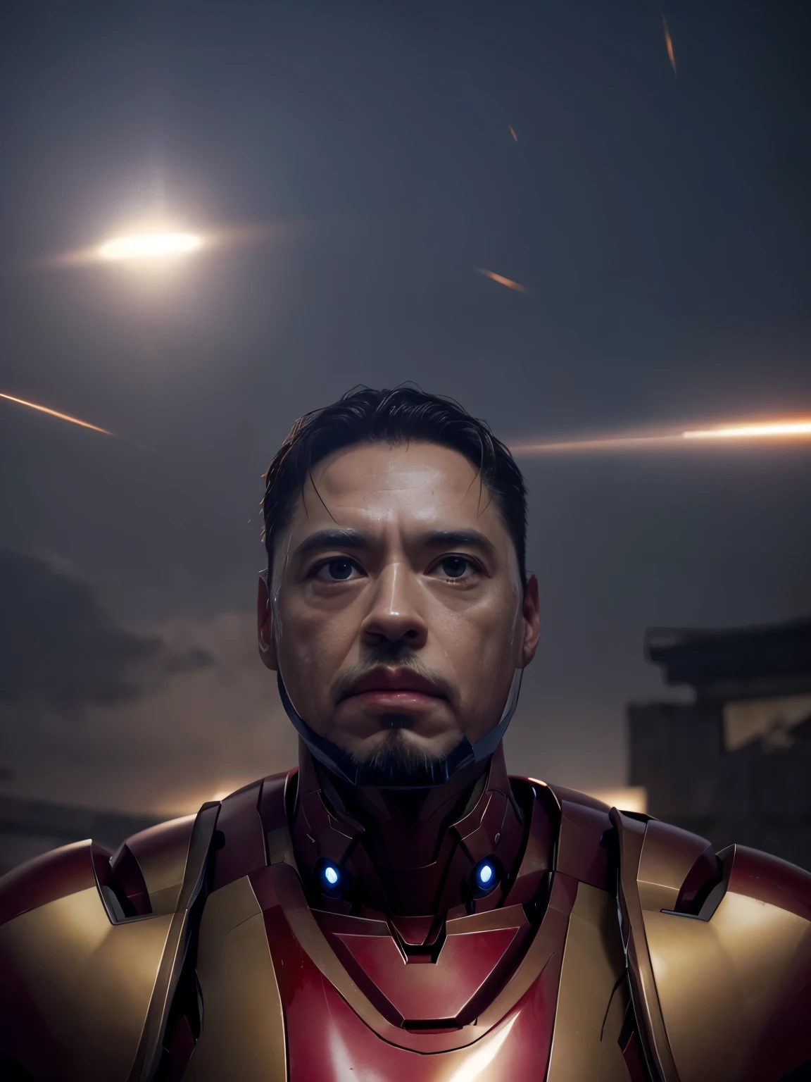 using Mark L iron man armor