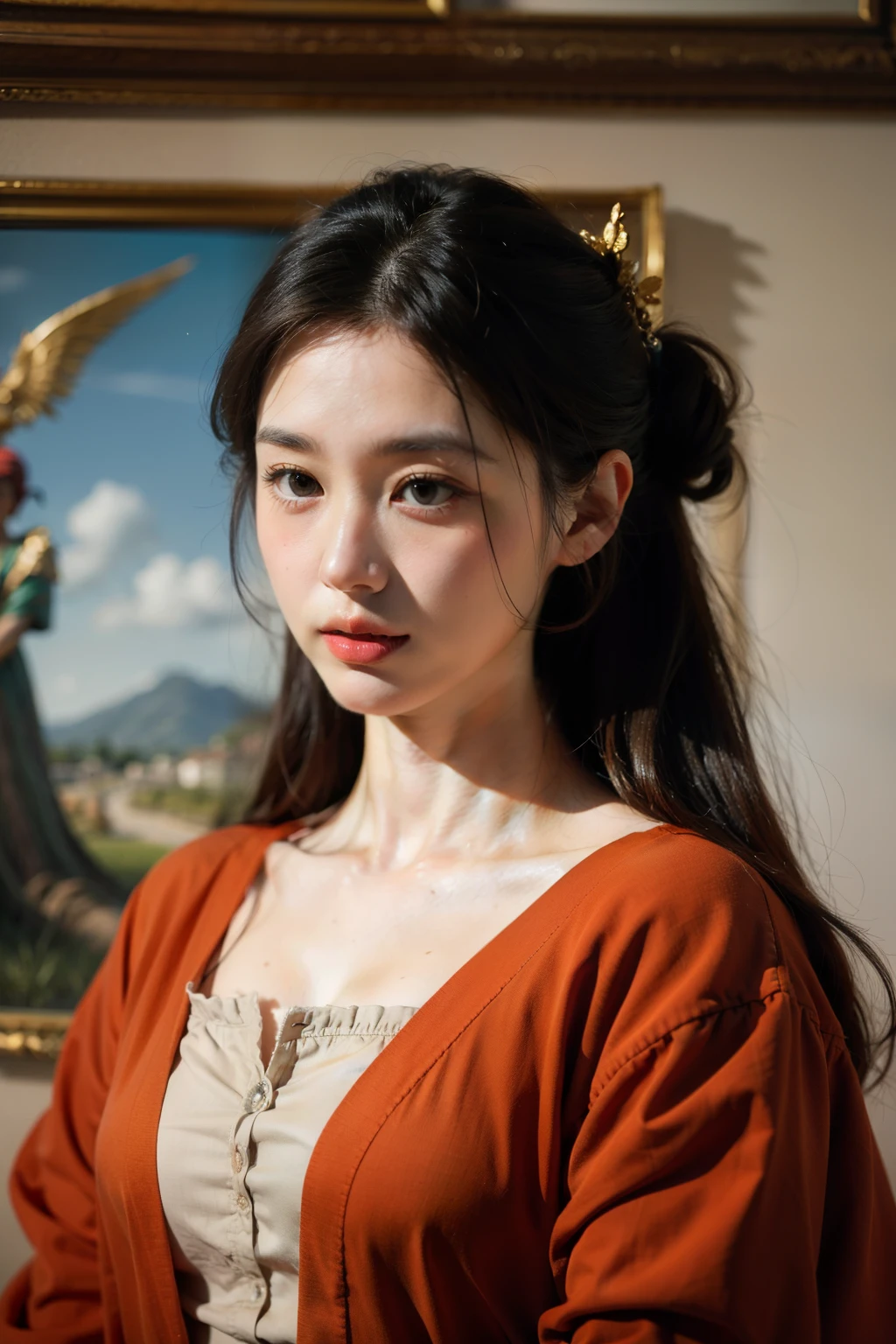 ((best quality)), ((masterpiece)), (detailed), scholars, Roman era, philosopher, arguement, intellectual classics