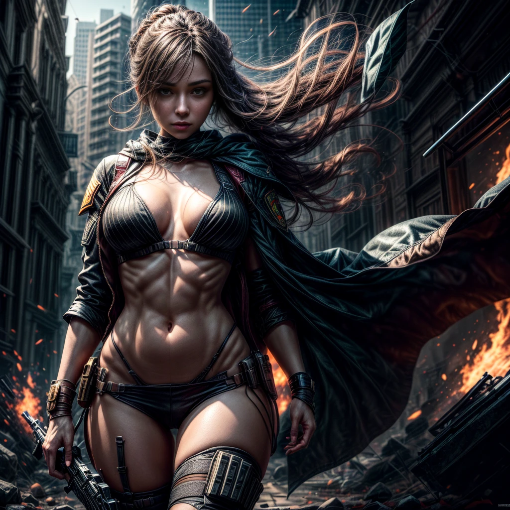 mature female synthetic Armored Suit GSDF cyborgs "full-body prosthesis" augmented-cybernetic strange Urban sundrop chaos Scene transparent "Motoko Kusanagi" contre-jours "Heavy Metal" Devastating Will-o'-the-wisp war cyberpunk battle "luis Royo" jukebox Commander African Goddess dazzling slow-motion walk Cosplay Major decorated "Scarlett Johansson" "Tina Turner" "Batou" Shirow's Pilots jacket cow-boy emblème "Ghost_in_the_shell" Fancy Vivid Yellow écusson key sunLight intricate luminescence volumetric ultra:1.5 pro-Photorealistic:1.5 optimaux:1.5 qualities:1.5 details:1.5 precise:1.5 reflex:1.5 max:1.5 resolution:1.5 perfection:1.5 graduates:1.5 nettetés:1.5 improved:1.5 Octane_rendues:1.5 opengl-shaders:1.5 UHD XT3 16K DSLR HDR UnrealEngine5 ombres profondeurs:1.5 analogiques color-coded:1.5 3DCG cgi vfx sfx fkaa txaa rtx ssao Symmetrical Body Athletic hairstyle bangs:1.3 extatiques Tanned Skin Face sensuel Effects Cheekbones Glushing Embarrassed:1.5 eye-liner saphirs saturate:1.5 beaux:1.5 dark eyes black pupils brown iris lazulis turquoise open mouth teeth obvious smiles Floating Jacket Fixed Eccentric Cape onyx Shoulders-Off Shirt Lace Clavicles White Papillotes embroidered breasts varied pointed satin bikini:1.5 corsait navy thick leathers felt skirts matching ample swinging spinels navel waist belt-chastity padlock Gold silver agate pubis bristles scarlet pubis-hairy indigo underwear:1.5 Snap garters thighs legs gothic stainless steel boots fleuraison incandescentes CGSCOSITY toys Cristallines Truck Mecha robot magic heart hearth rubis invoques Tachikoma (EOS R6 135mm 1/1250s f/2.8 ISO400) fullbodye Mécanisés adaptable Canon-ion flash blow glow mannequins dramatic opale Saber straight fully dressed armor heavy chrome metallic flat rune lava bands helmet-antenne Tourmaline glyphes plasma brasses cuivres chef-d' equirectangular background 360 Earth outdoor:1.5 engravings tattoo (par Michelangelo) Bruce Weber girls varied:1.5 nsfw etc.