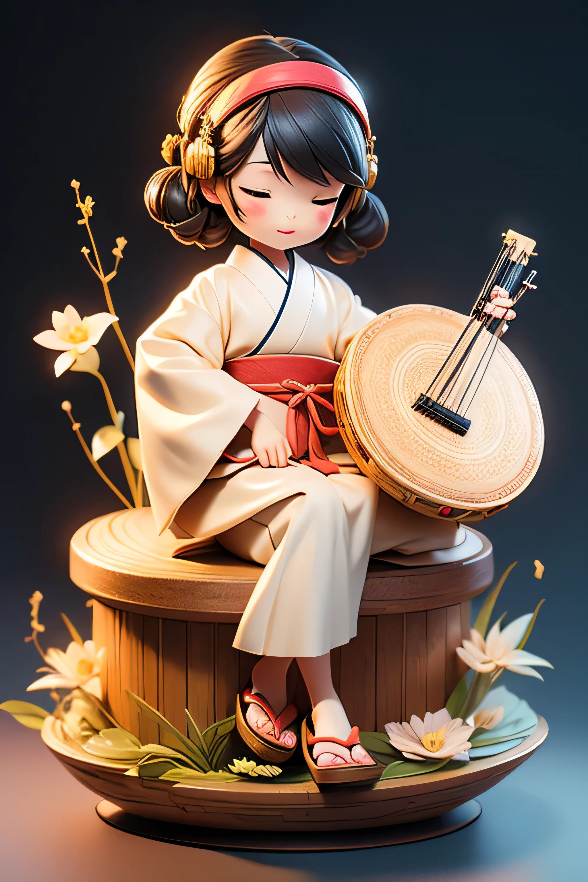 LOFI 、Flowing tranquility,  Japanese Large drum、  Japanese　Small drum、   Japanese　Hand drum、  Japanese　Flute、 Koto