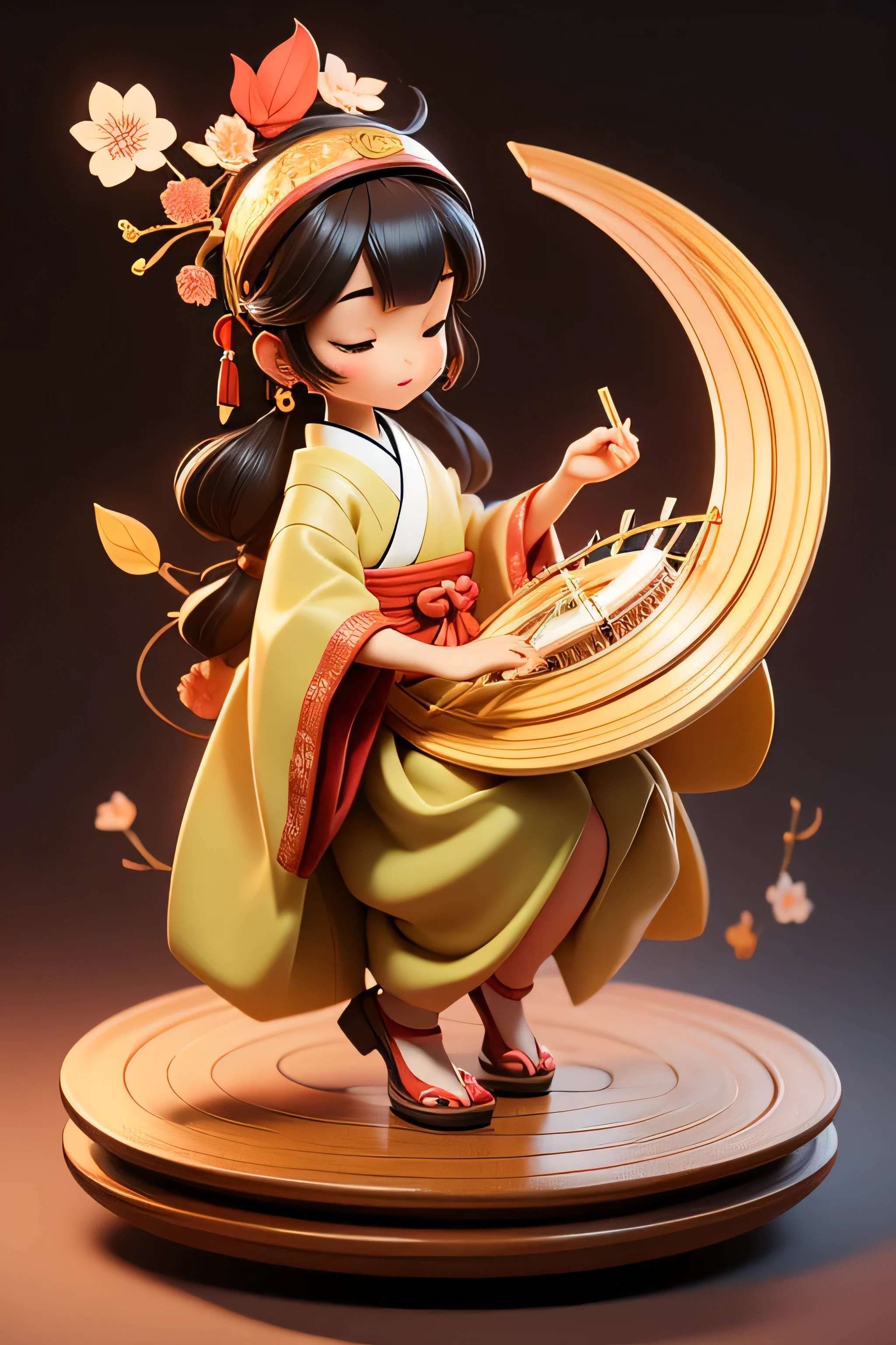 LOFI 、Flowing tranquility, Japanese Large drum、 Japanese Small drum、 Japanese Hand drum、 Japanese Flute、 Koto