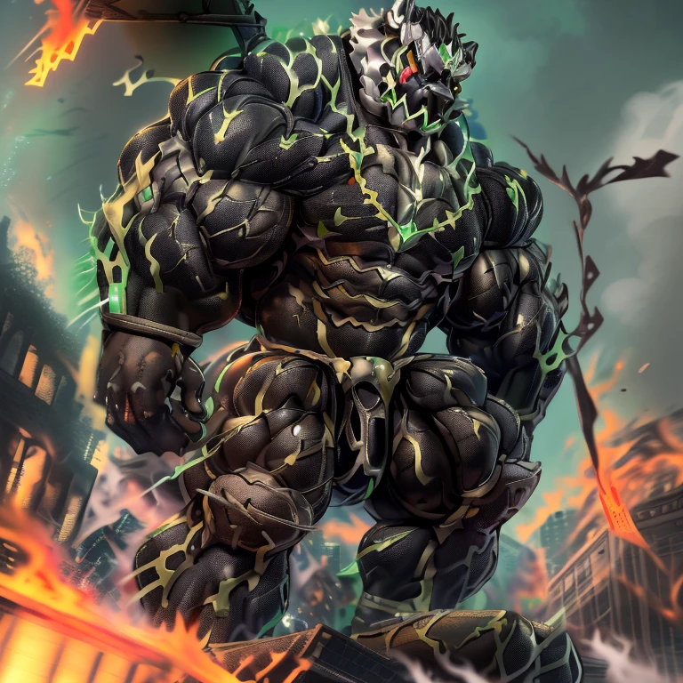 (masterpiece. official art. 8k. best quality. detailed full body. full body.)

(situation 1 : dominating MONOMASA. MONOMASA is over 1000 meters long. focus GIANT mechanical Muscular MONOMASA is trampling the city. Looking down. macro. stomp)

(situation 2 :smoke and flames rising from the destruction in the city)

(Additional details 1: Its nanosut emphasizes the muscles. wearing crNanosuit. nanosuit. creating crNanosuit. black visor. wearing a full-face helmet. hero in anime style.)

(Additional details 2: (Detailed head. Detailed Body. Detailed abs. gigantic muscles. HYPER MUSCLES. Gigachad Muscular. big muscle. pecs. triceps. traps. unusually developed muscular body. body full of huge muscles. showing off muscles. pectorales enormes. Exaggeratedly huge muscles. huge muscles. long legs.).

(Additional details 3: NJfurry. Spread wings. It has wings. have big wings. black wings. The claws are sharp. Sharp teeth.5 toes).

(Additional details 4: black color hyper penis. hyper black penis. big penis)