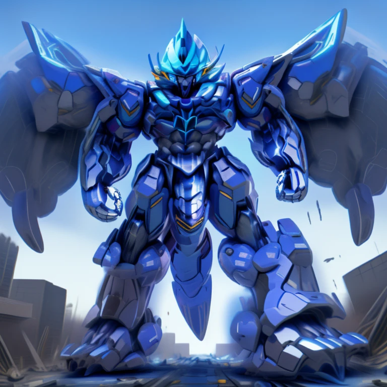 (masterpiece. official art. 8k. best quality. detailed full body. full body.)

(situation 1 : dominating zeraora. Zeraora is over 1000 meters long. focus GIANT mechanical Muscular Zeraora is trampling the city. Looking down. macro. stomp. Low-angle perspective. emphasizing the immense size.)

(situation 2 :smoke and flames rising from the destruction in the city)

(Additional details 1: wearing a full-face helmet. high-tech bio-mecha armor. real texture material. whole body shines like metal. Wearing cyberpunk mecha. emphasizes the muscles. suit fully made of metal. intricate armor. Robotic suit. suit fully made of metal. cyborg. Powered exoskeleton with the same design as Zeraora).

(Additional details 2: (Detailed head. Detailed Body. Detailed abs. gigantic muscles. HYPER MUSCLES. Gigachad Muscular. big muscle. pecs. triceps. traps. unusually developed muscular body. body full of huge muscles. showing off muscles. pectorales enormes. Exaggeratedly huge muscles. huge muscles. long legs.).

(Additional details 3: Spread wings. It has wings. have big wings. The claws are sharp. Sharp teeth.5 toes.).

(Additional details 4: black color hyper ?????. hyper black penis. big penis)