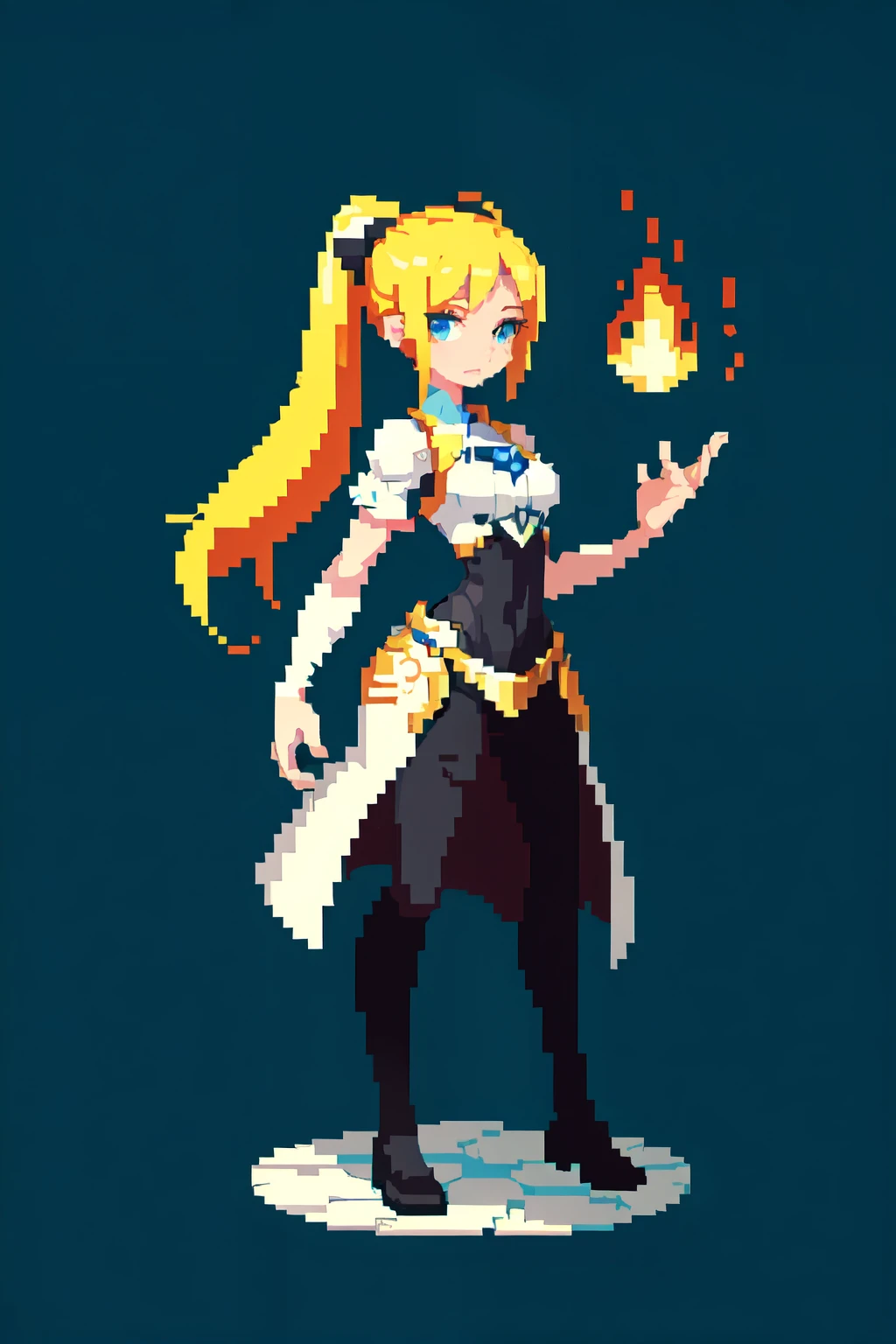 (masterpiece, top quality, best quality), pixel,pixel art,1girl, full body,