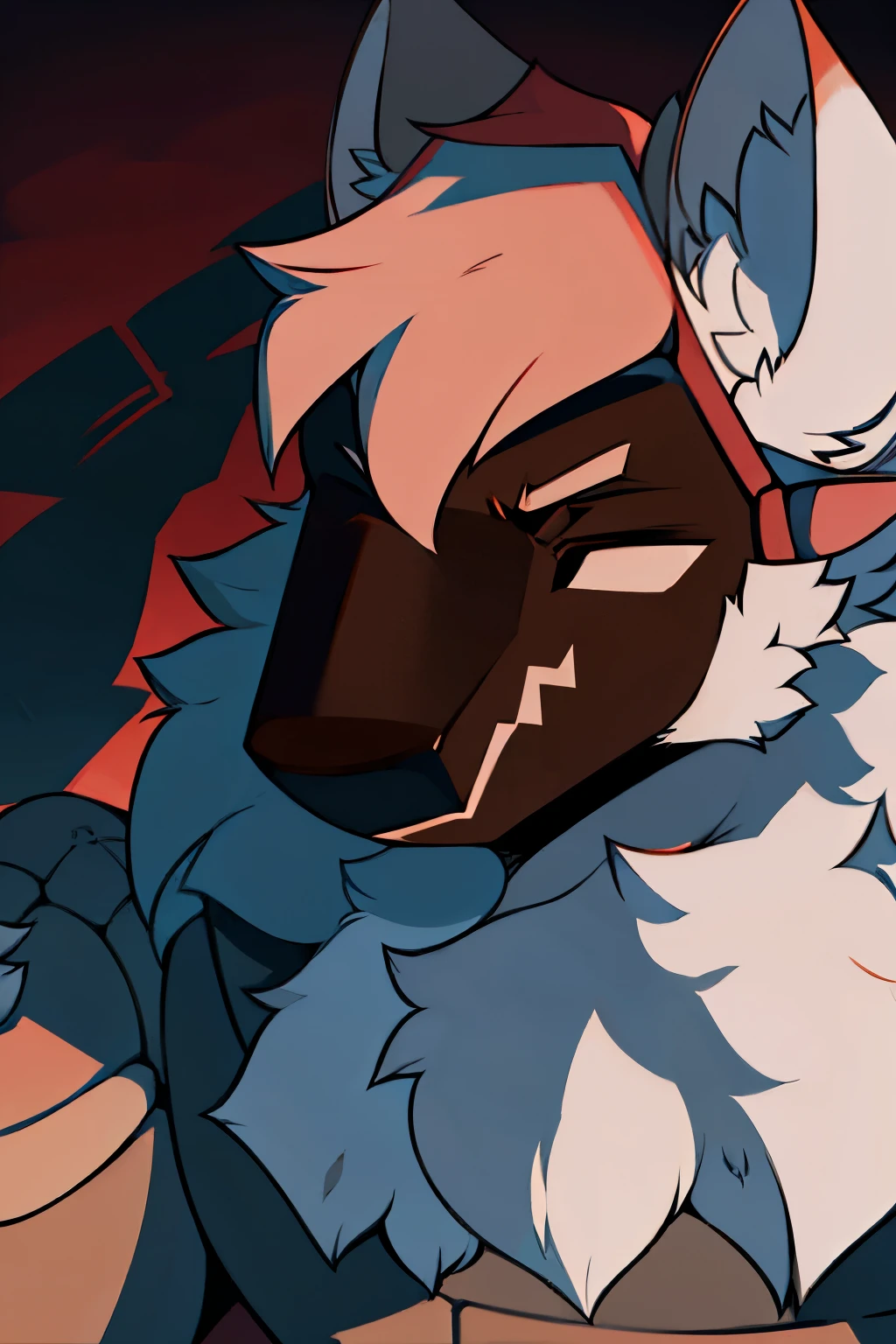 furry,Wolf,Handsome,modern war