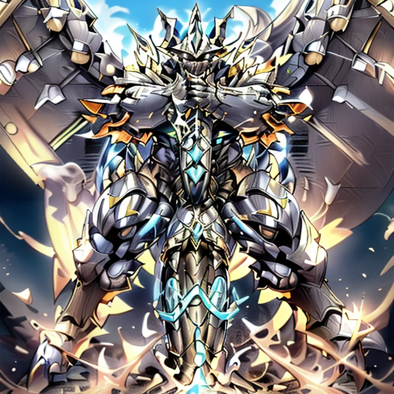 (masterpiece. official art. 8k. best quality. detailed full body. full body.) (situation 1 : dominating zeraora. Zeraora is over 1000 meters long. giant mechanical Muscular Zeraora is trampling the city. Looking down. macro. stomp. Low-angle perspective. emphasizing the immense size.) (situation 2 :smoke and flames rising from the destruction in the city) (Additional details 1: wearing a full-face helmet. high-tech bio-mecha armor. real texture material. whole body shines like metal. Wearing cyberpunk mecha. emphasizes the muscles. suit fully made of metal. intricate armor. Robotic suit. suit fully made of metal. cyborg. Powered exoskeleton with the same design as Zeraora). (Additional details 2: (gigantic muscles. HYPER MUSCLES. Gigachad Muscular. big muscle. pecs. triceps. traps. unusually developed muscular body. body full of huge muscles. showing off muscles. pectorales enormes. Exaggeratedly huge muscles.). (Additional details 3: Spread wings. It has wings. have big wings. The claws are sharp. Sharp teeth.5 toes.). (Additional details 4: black color hyper penis. hyper black penis. big penis)
