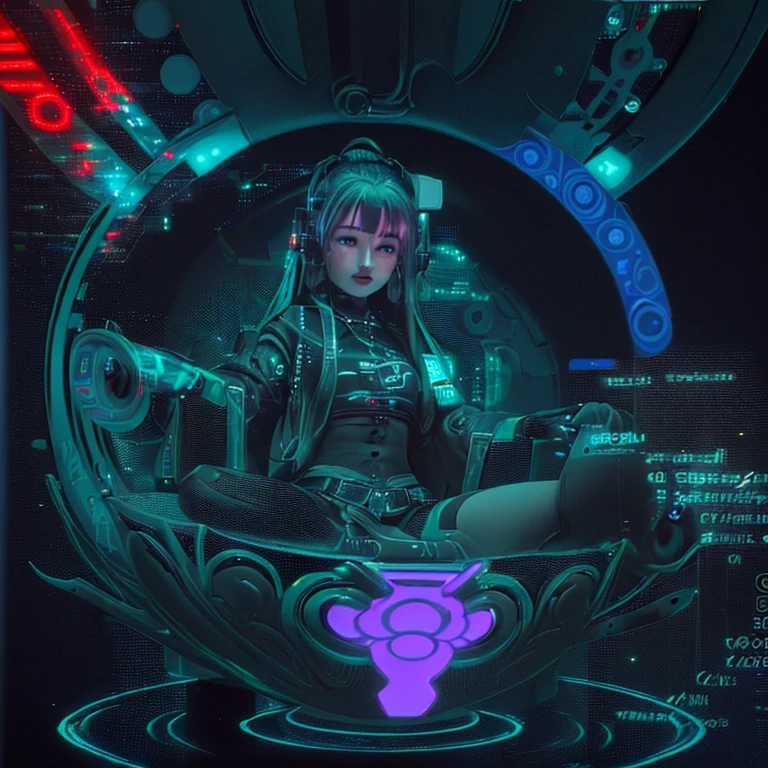 (Top quality), (Super detail), (Hi-res) cyber punk