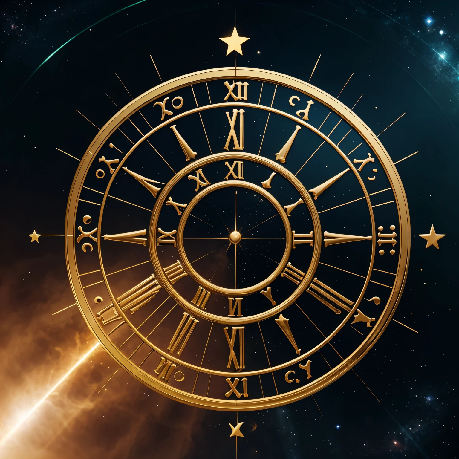 create an image for a post on astrology