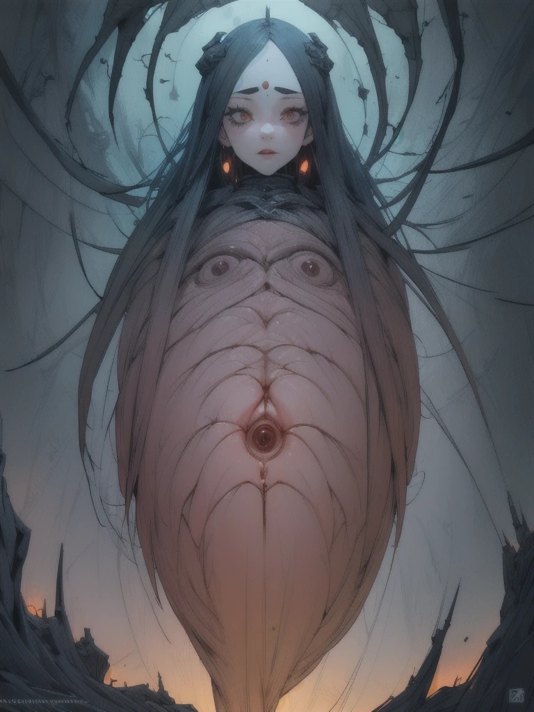 ((best quality image)), ((horror fantasy masterpiece)), (hyper detailed),alluring features((best quality dramatic lighting)), ((shockingly morbid masterpeice ))
A beautiful woman with visible inner anatomic writhing spiraling out of body and brain, striking facial features, jarring expression, grotesquely beutiful image, stark, demonic possesion beneath the surface, phobia, Nightmare inducing, gorey,hyperstylized horror-fantasy ,hyper exaggerated features, lucid atmospheric terror, fingering her female genitalia abaritions with tongue slinking elongated entering her butt and genatalia, ghastly and perverse image, phantoms cunnilingus, harrowing, Unsettling, gynecologic, Graphic,stunning hellscape, extreme, shockingly morbid