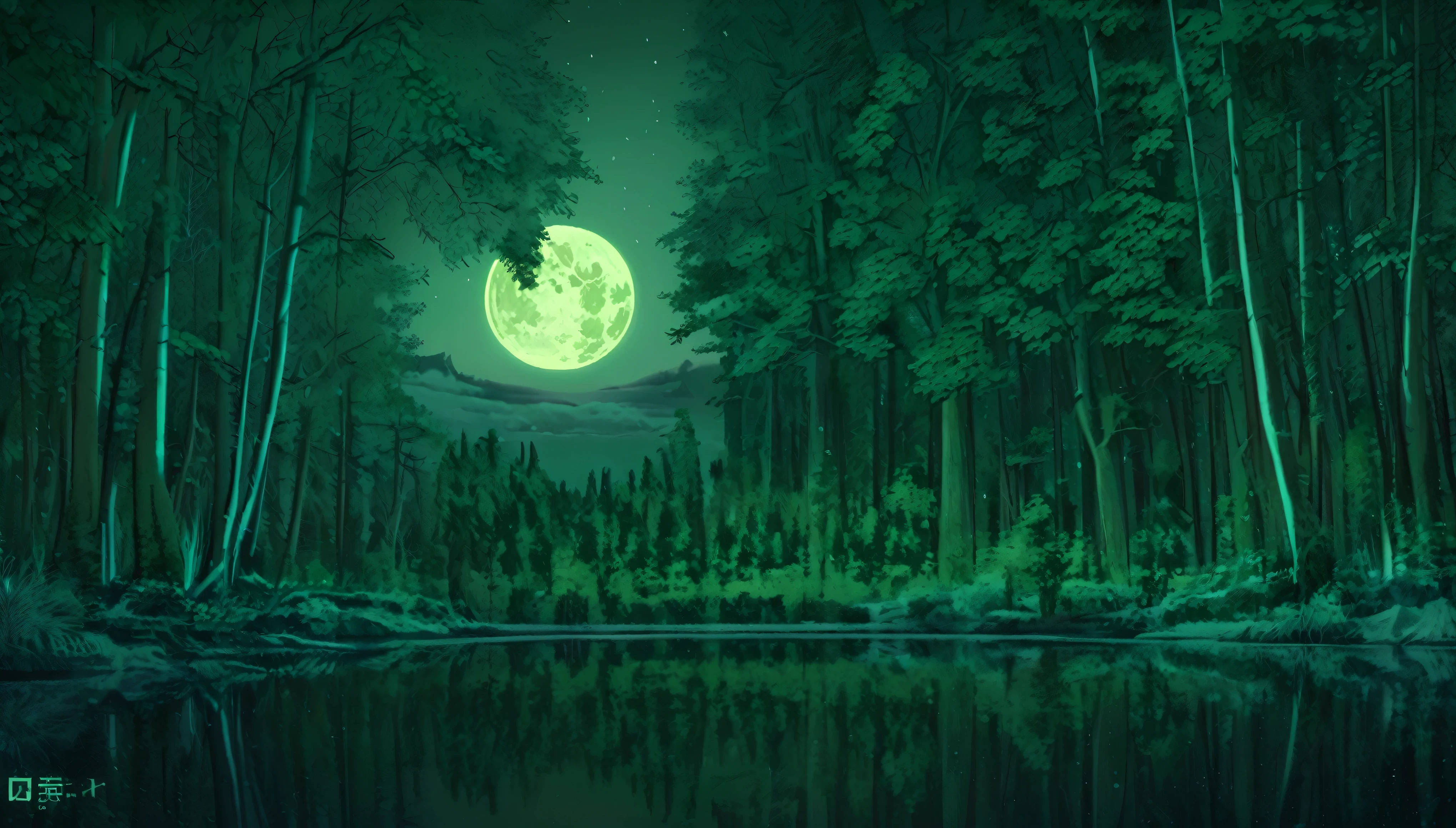 scenery,No humans, null, moon, star (null), night, reflection, starry null, wood, night null, nature, snow, full moon, forest, cloud, Temptation star, winter, lake, wood, Green Theme, window, nature, indoor, Overgrown, forest,
Location of Anime World,