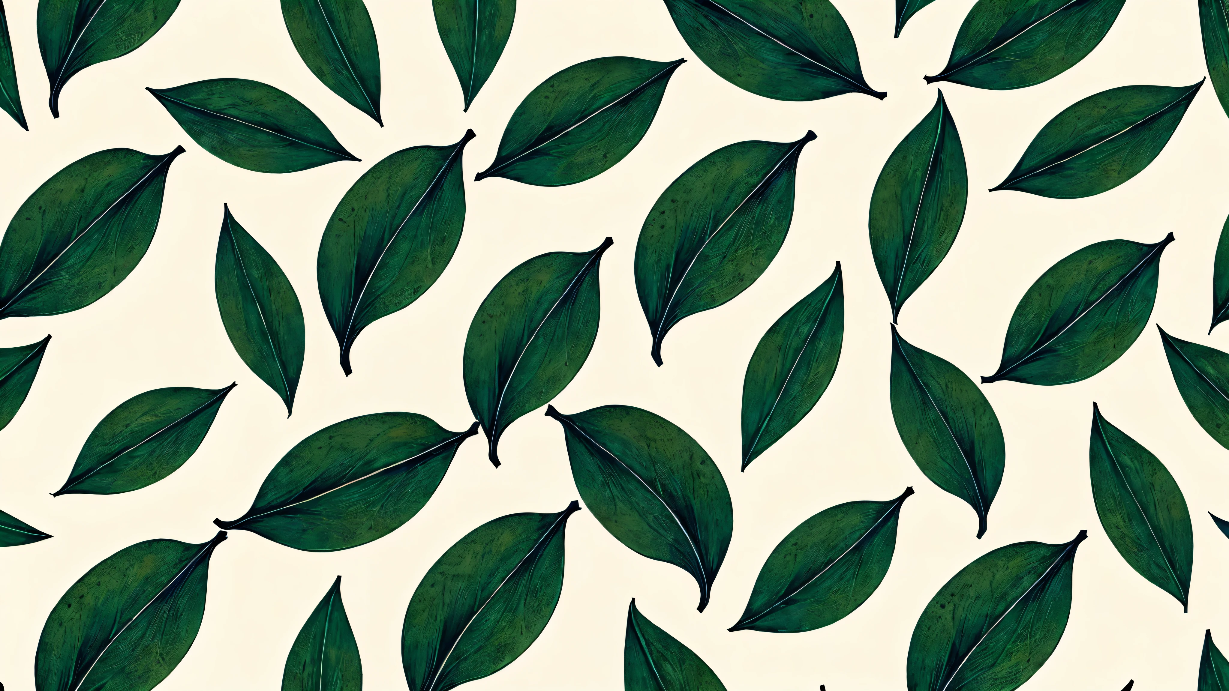 elegeant and antique pattern of leaves,birds