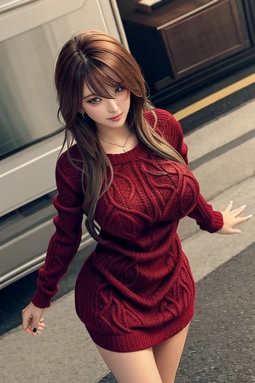 Sweater dress