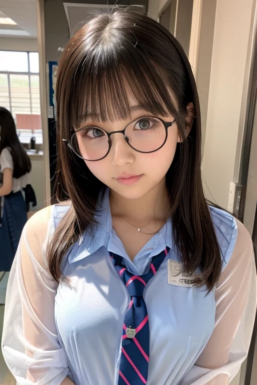 Cute Girls、high school girl、See-through