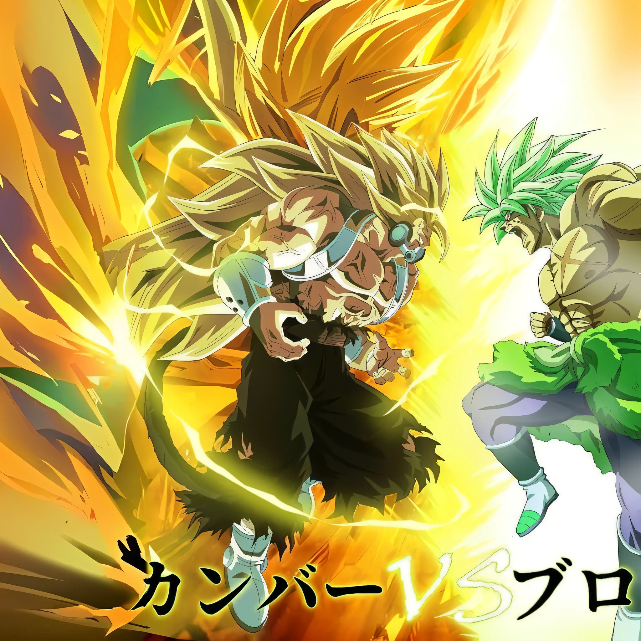 dragon ball goku and vegeta fighting in a battle, broly, final battle, official art, intense battle, dragon ball z style, hd artwork, super sayan, character dragonball, dragon ball artstyle, dragon ball super, dragon ball style, fight battle, fan art, 000 battle, huge battle, anime fight, hq artwork, hd wallpaper