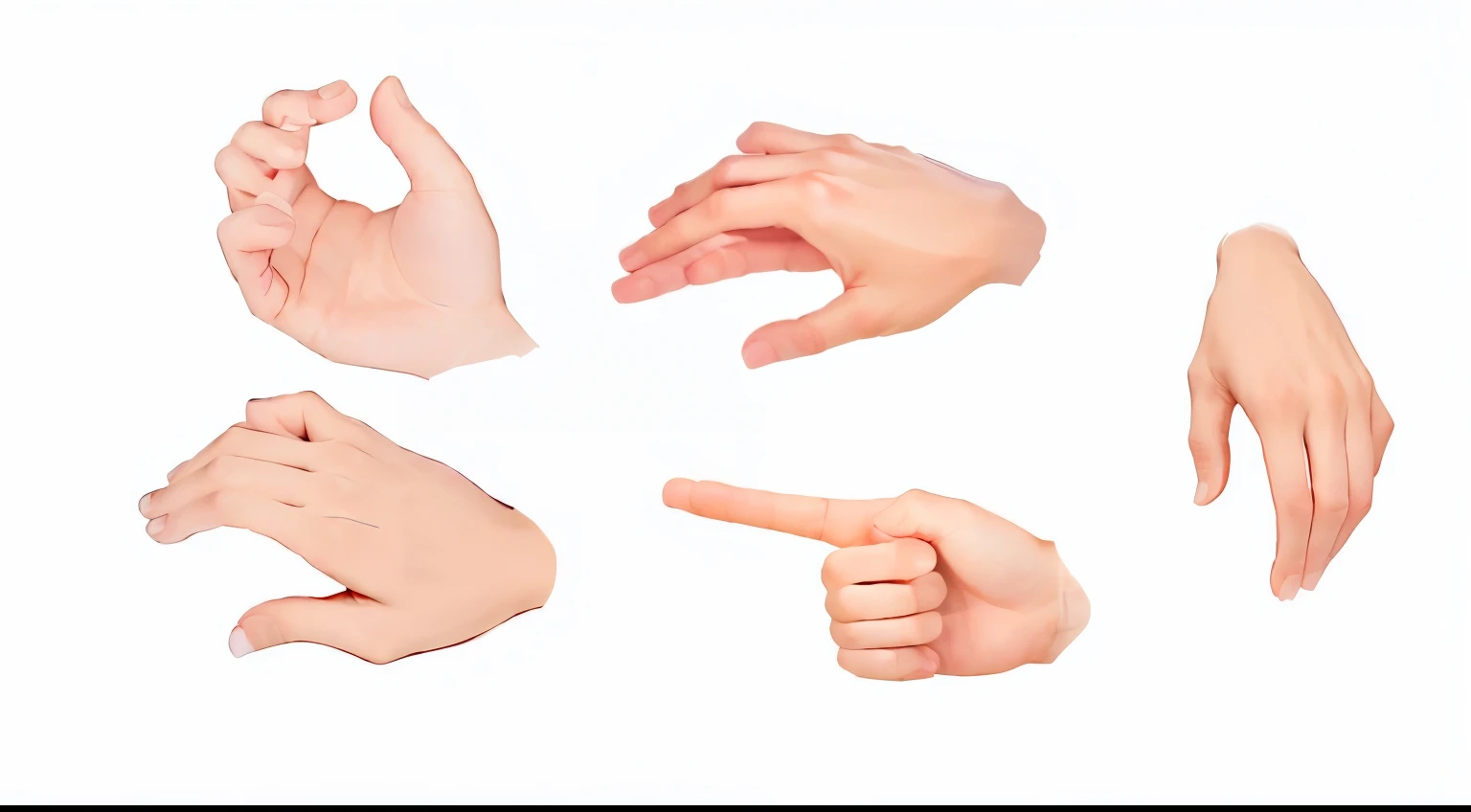 four different images of hands with fingers pointing at each other, hand gestures, hand gesture, gesture, heavy gesture style closeup, accurate fingers, simpe hands, normal hands, gestures, finger, pointing index finger, many fingers, corrected hands, fingers, with index finger, symmetrical hands, bump in form of hand, coherent hands, pointing