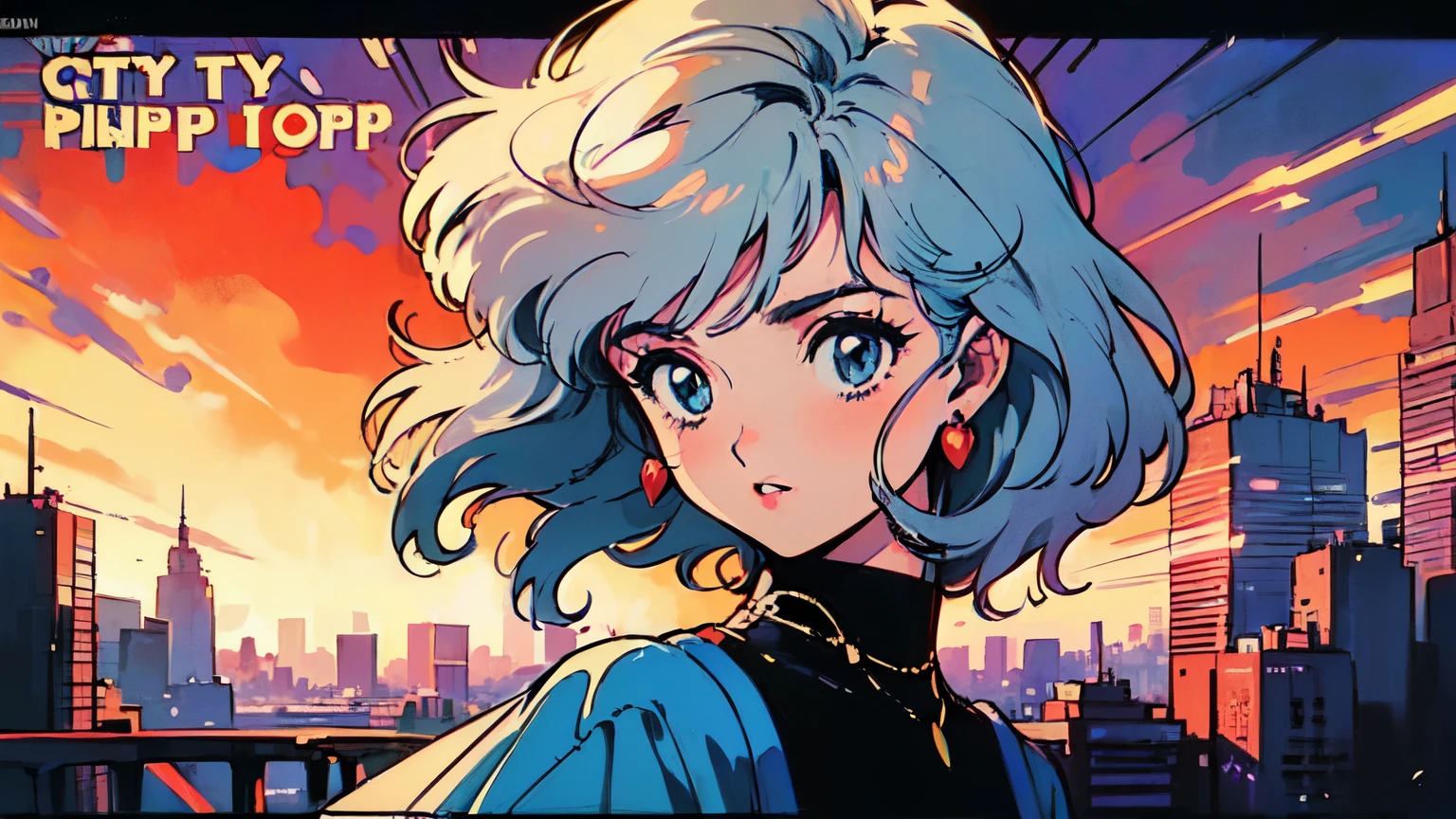 (80's, Retro, City Pop Poster:1.5), (Album cover), (masterpiece, highest quality), (anime, figure), (pastel colour:1.4),
Best Photo Poses, Dynamic Angle,
male, Gray Hair, Side cut, Temple Tattoo, alone, A perfect eye for detail, Delicate face,
High Fashion,