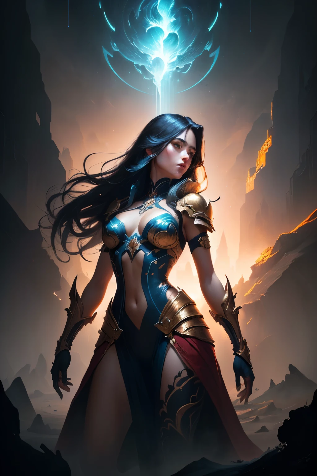 Masterpiece, Best Quality, (Very Detailed CG Unity 8k Wallpaper), (Best Quality), (Best Illustration), (Best Shadows), Absurd, Realistic Lighting, (Abyss), Beautiful Detailed Glow, PeterMohrBacher the art of,