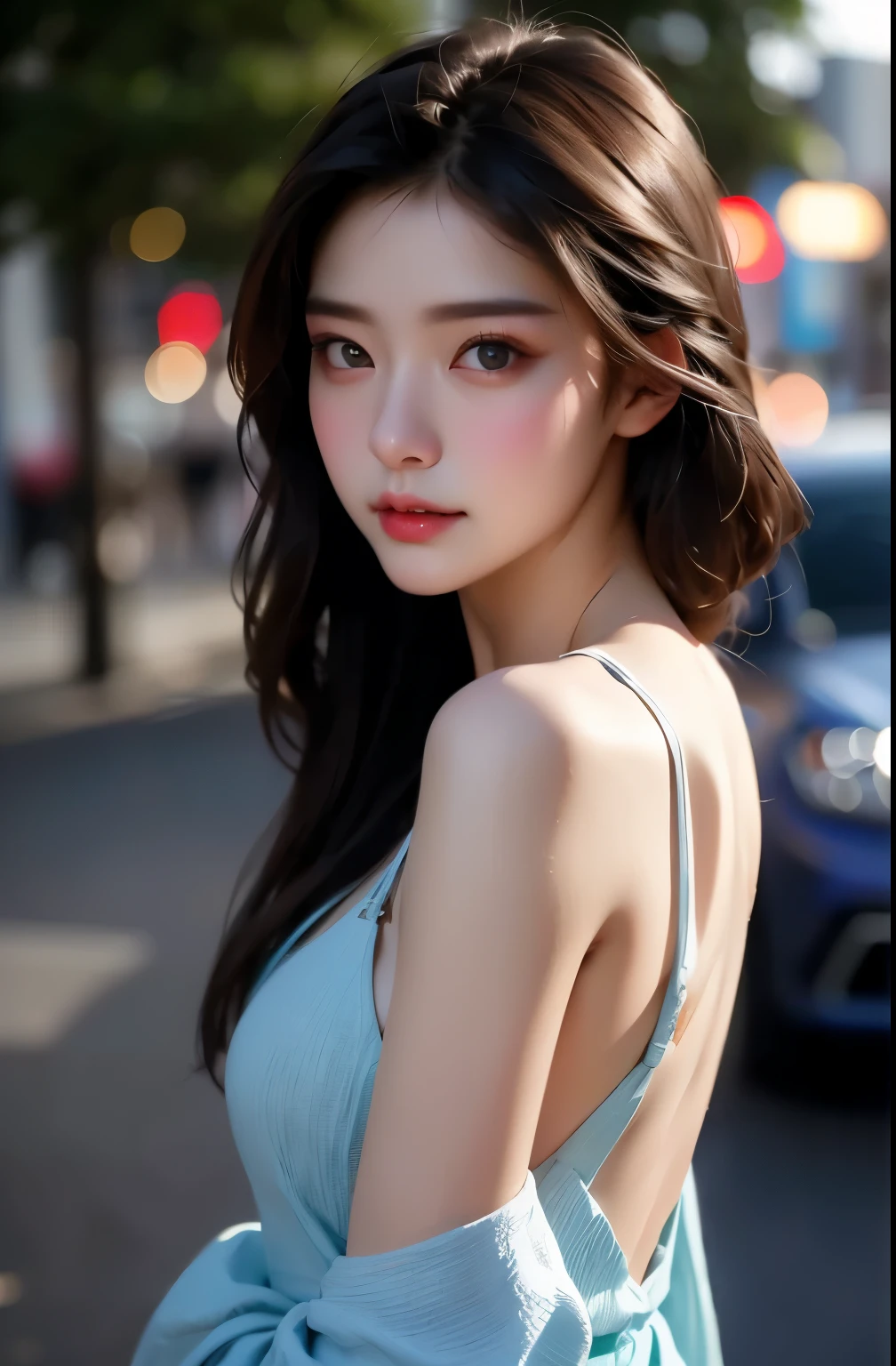 Araped Asian woman with blue eyes posing on the street, Stunning young Korean woman, beautiful 한국 여자, beautiful 아시아 소녀, beautiful 젊은 한국 여성, gorgeous chinese model, beautiful 소녀 모델, korean girl, 8K Art German Bokeh, beautiful 모델 소녀, beautiful 아시아 여자, Chinese woman, 매우 beautiful 젊은 여성, beautiful , Jason Chan