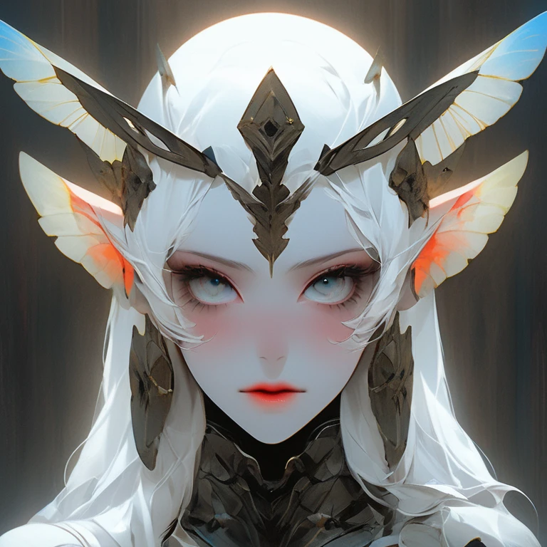 a symmetrical face, helmet, mask, detailed face, beautiful eyes, beautiful lips, high quality, photorealistic, vibrant colors, cinematic lighting, digital art, concept art