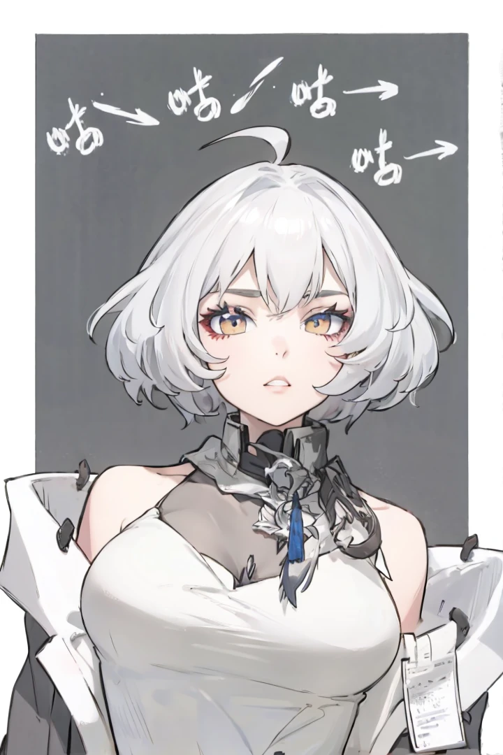 White hair,Flillian