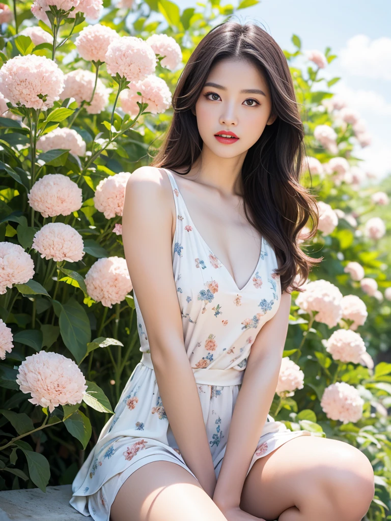 She is a stunning beauty with a slender and perfect figure，The intoxicating pure temperament is unforgettable。She is about 1.70 meters tall，Her elegant and upright posture shows her inner confidence and elegance。

Her skin as white as white jade exudes a healthy luster，Full of soft and smooth touch。Her face is delicately contoured，Cheeks bulge slightly，It reveals the vitality of youth。Those bright and crystal eyes seem to be inlaid with two gems，Deep and fascinating，Revealing wisdom and tenderness。

Her eyebrows are slender and natural，Like a painter lightly sketching。The slightly upward arc makes her expression full of vividness and agility.。The long eyelashes flutter gently like butterfly wings，Adding a sense of mystery to her eyes。

Her lips are rosy and plump，soft as petals。Whenevershesmiles，The corners of her mouth rose slightly，Bloom a warm and charming smile。Her straight white teeth are like pearls，Shining gently in the sun。

Her long and slender neck connects her perfect body curves。her shoulders are slightly broader，The lines are smooth and elegant。Slender hands are soft and dexterous，An intoxicating fragrance exudes from the fingertips。

Her figure is slim and graceful，The slender waist outlines charming curves。The slender and straight legs look like long curves，Every step carries an air of elegance and confidence。Her skin shows a healthy, natural color，Not a single flaw，is a stunning。

This stunning beauty with a slender and perfect figure，Her purity and beauty are like a blooming flower，Attract the attention of the surroundings，People are captivated by it。Her appearance is undoubtedly a masterpiece of nature，Awe-inspiring and admirable。