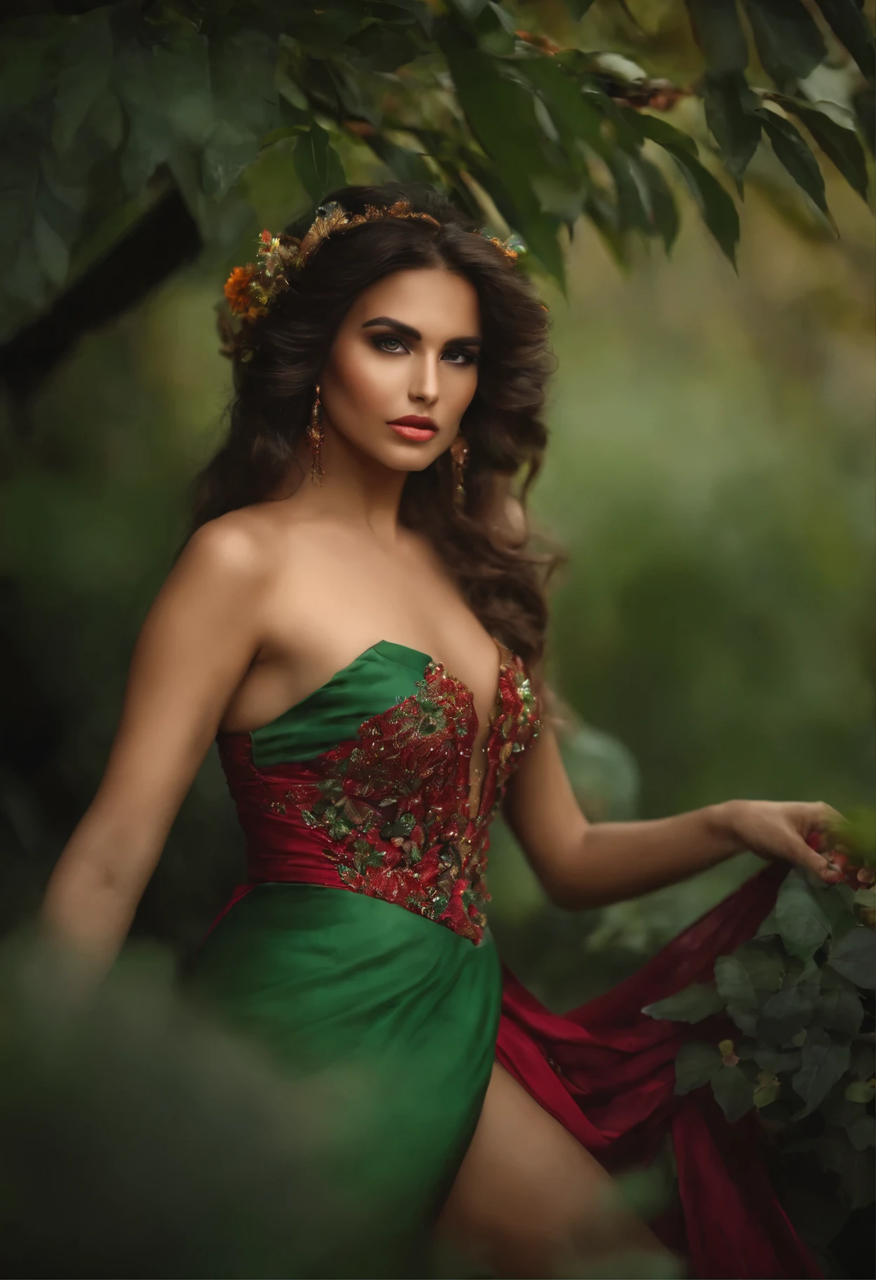 Hermosa elfa de orejas puntiagudas, ( desnuda )