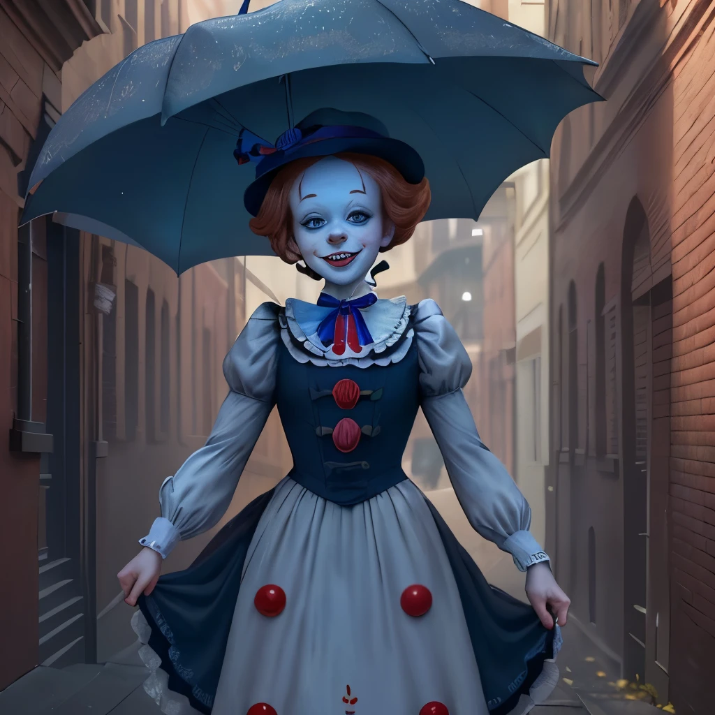 Mary Poppins y Pennywise son criaturas de la misma especie.
They return every 20 years (Pennywise 27, Mary Poppins 25) to regenerate the energy of a new group of children, but they also have a tendency to return to those they met on their last visit (Pennywise regresa a los perdedores, Mary Poppins regresa a o los Banks).
Mary Poppins manages to maintain energy for 25 years despite interacting with fewer children than Pennywise requires for 27 years., since she depends on the joy of children, a diferencia de Pennywise que depende de su miedo.
After each of his returns, A boy named Georgie is lured away from his siblings with a paper toy., luego aparecen junto a ese juguete para devolverlo a Georgie (Mary Poppins devuelve la cometa de Georgie, Pennywise acts like he's returning Georgie's ship)
Cada uno tiene el mismo conjunto de poderes, in which they can take advantage of what is on the children's minds (Mary Poppins uses her imagination, Pennywise usa su miedo)
Mary Poppins tiene un reflejo vivo que puede funcionar separadamente de ella, and Pennywise is shown to share this ability in Chapter Two.
En cada una de estas historias, parents are oblivious to the fantastic situations that their children experience.
The Losers Club forgets their experiences as children until Pennywise returns., and although the Banks children do not forget Mary Poppins, They do forget that magical experiences actually happened, and they remember Mary Poppins as just a babysitter.
Cada uno tiene un amor por el canto y el baile, what should be obvious to Mary Poppins, but it becomes clearer for Pennywise when you remember that he refers to himself as Pennywise the Dancing Clown, dances for Beverly in Chapter One, and sings for Richie in chapter two.