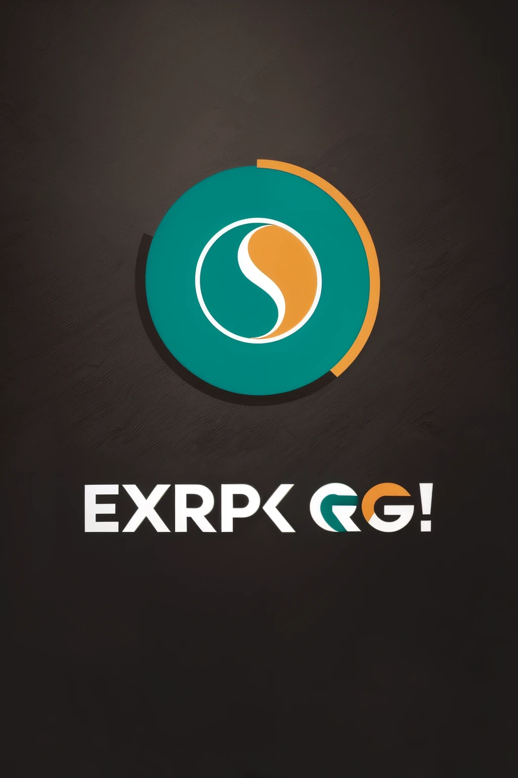 crie uma logo minimalista,com algum elemento de cafe para uma academia chamada "ExpressoGmy" com as cores marrom e preto como destaque