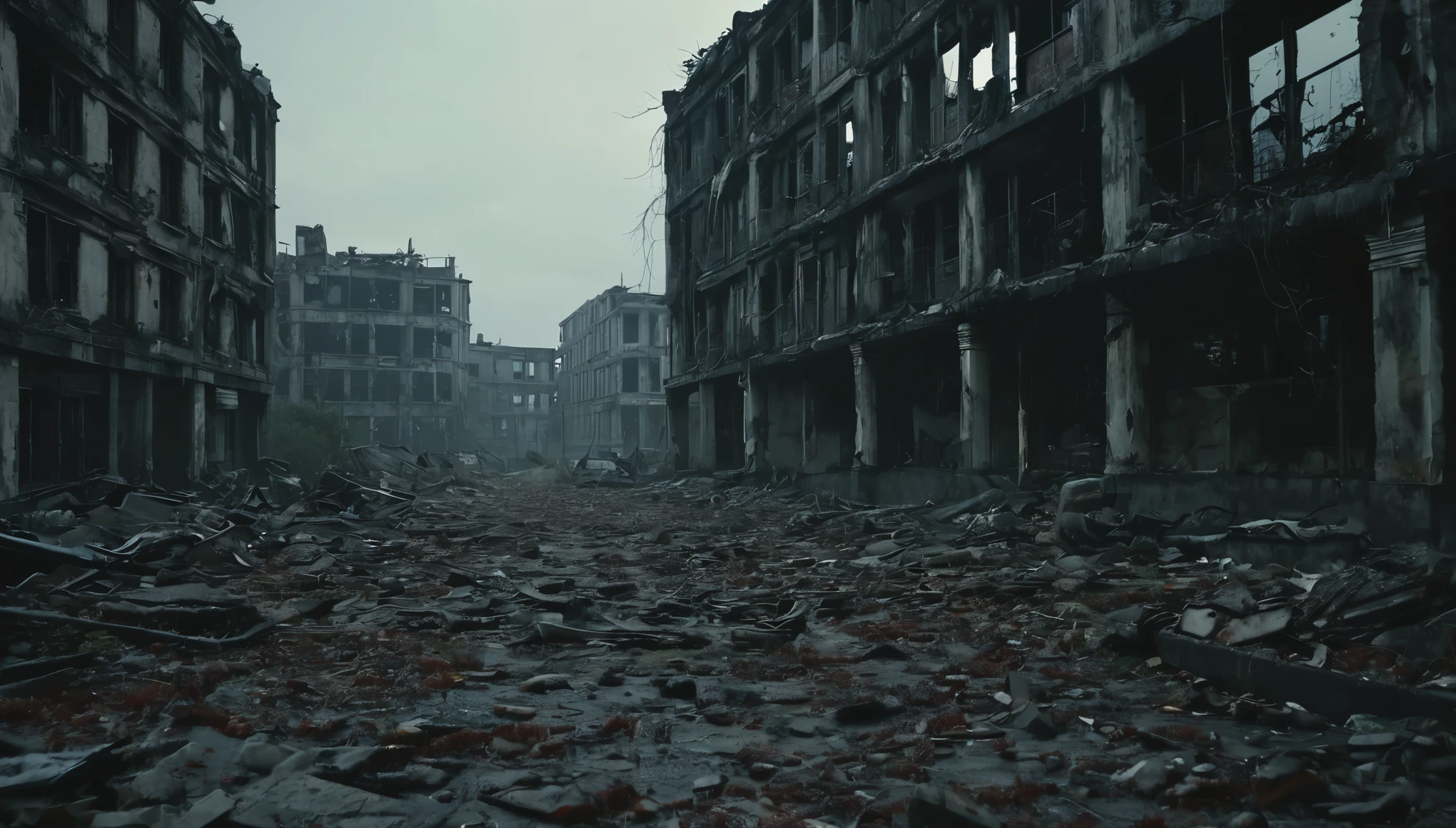 (highest quality,4K,8k,High resolution,masterpiece:1.2),Super detailed,(Realistic,photoRealistic,photo-Realistic:1.37),
Corrupt Zombies
,Rotten meat, Rotten skin
,Post-apocalyptic, dystopian city
, Tattered clothes, Torn and dirty
, Sunken eyes and exposed bones
, surrounded by ruins and rubble
, Spooky lighting and dark shadows
, Pale and sickly complexion
, Bloodstains and dirt covering the body
, A spooky and unsettling atmosphere
, Intense and dramatic colors
, Feelings of hopelessness and helplessness
, Haunted by remnants of the past
, Dilapidated building and broken windows
, A sense of decay and destruction
, With an ominous and sinister vibe
, With a sense of impending doom
, A sense of devastation and abandonment
, Remnants of civilization are scattered around
, Desolate and desolate landscape
, Toxic and polluted air
, A sense of decay and deterioration
, A haunting and disturbing presence
, Disturbing and grotesque features
, Fear and anxiety
, Post-apocalyptic悪夢
, 非Realisticで異世界的な雰囲気を持つ
, Decaying and overgrown vegetation
, In the background, the ruins of crumbling infrastructure
, Feelings of isolation and loneliness
, A corrupted world on the brink of collapse
, An eerie silence and stillness hangs in the air.
, Feeling trapped and helpless
, The stench of death and decay fills the air.
, A sense of danger and impending doom
, Tragic memories of the past
, A spine-chilling presence
, Spooky and eerie atmosphere.