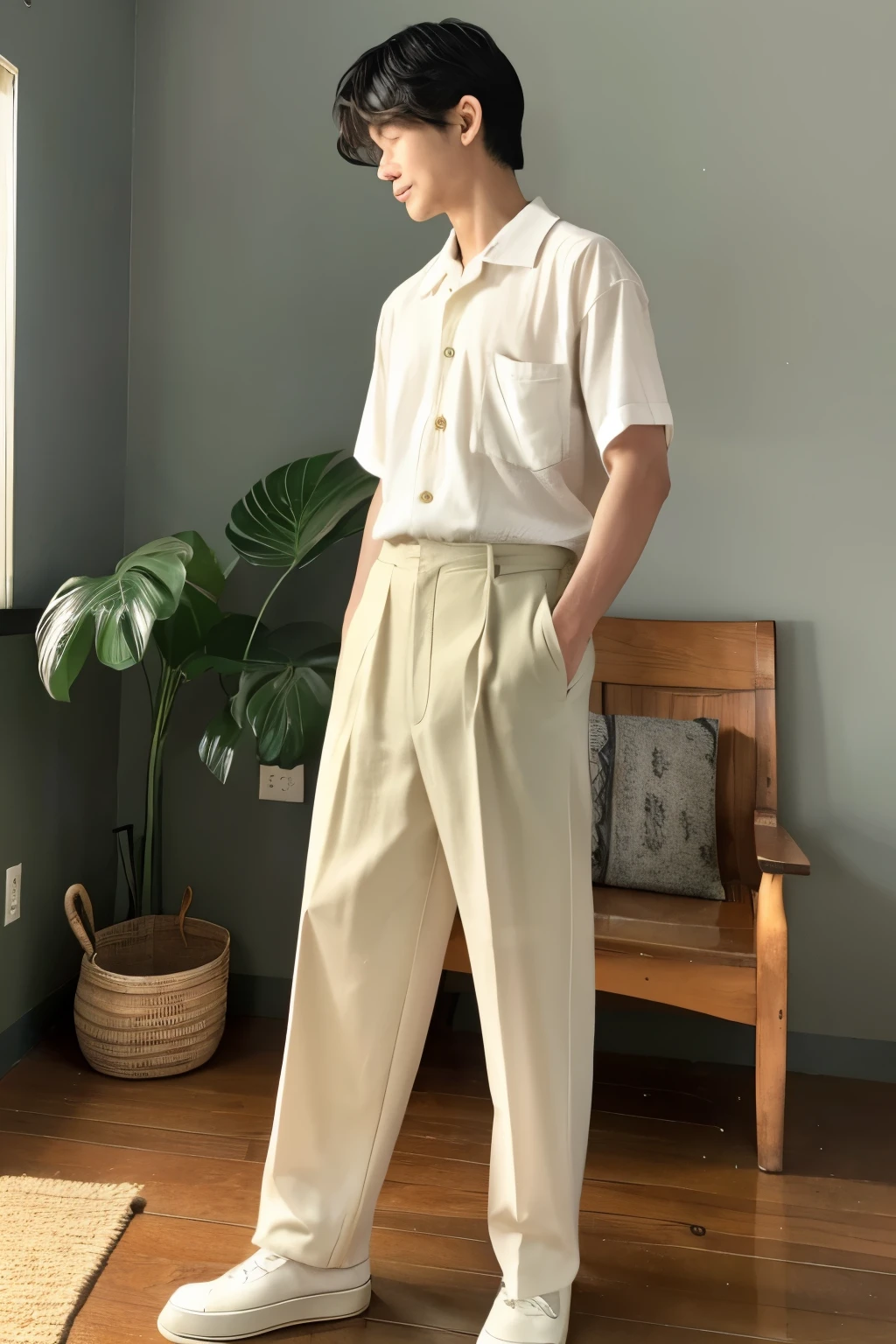 high quality、male、Mote man、Japanese、Influencer、Private Server、Early 20s、sense of cleanliness