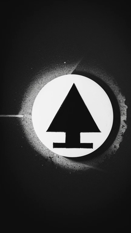 symbols, black and white, simple,