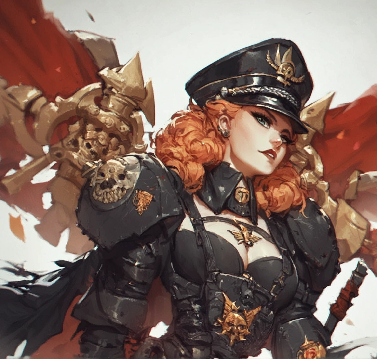 score_9, score_8_up, score_7_up, score_6_up, score_5_up, score_4_up, source_anime, 1girl, solo,, warhammer_40k_commissar, girl, black uniform, hentai
 