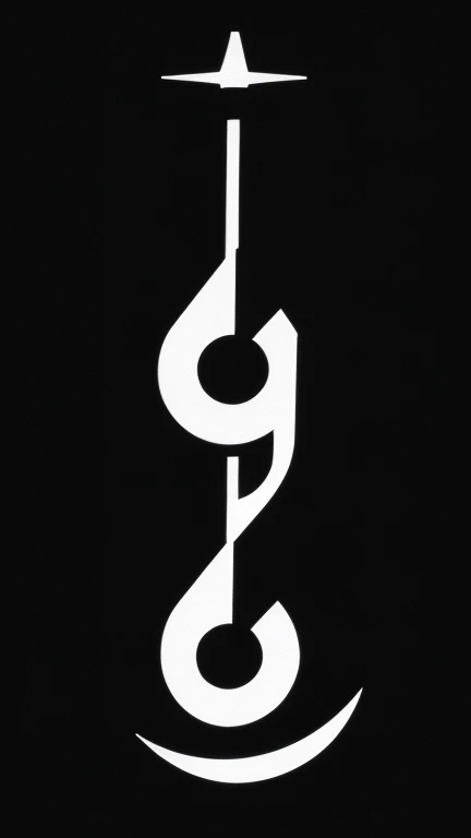 symbols, black and white, simple,