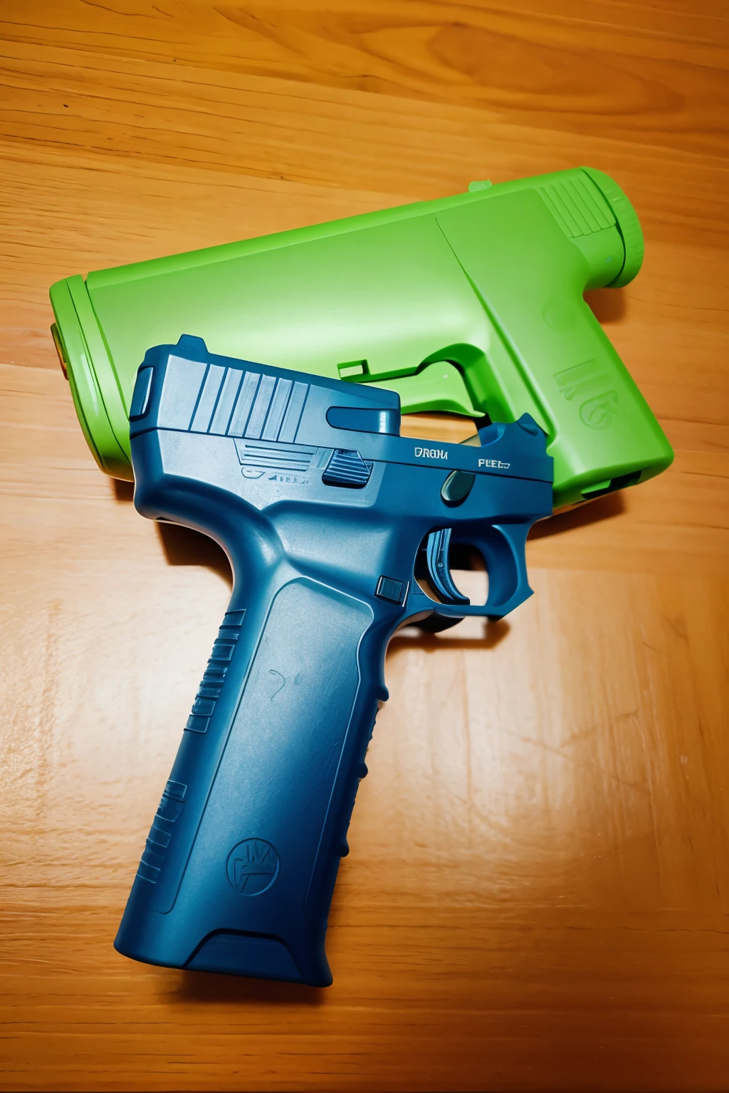 UNA PISTOLA CON FORMA DE PEZ