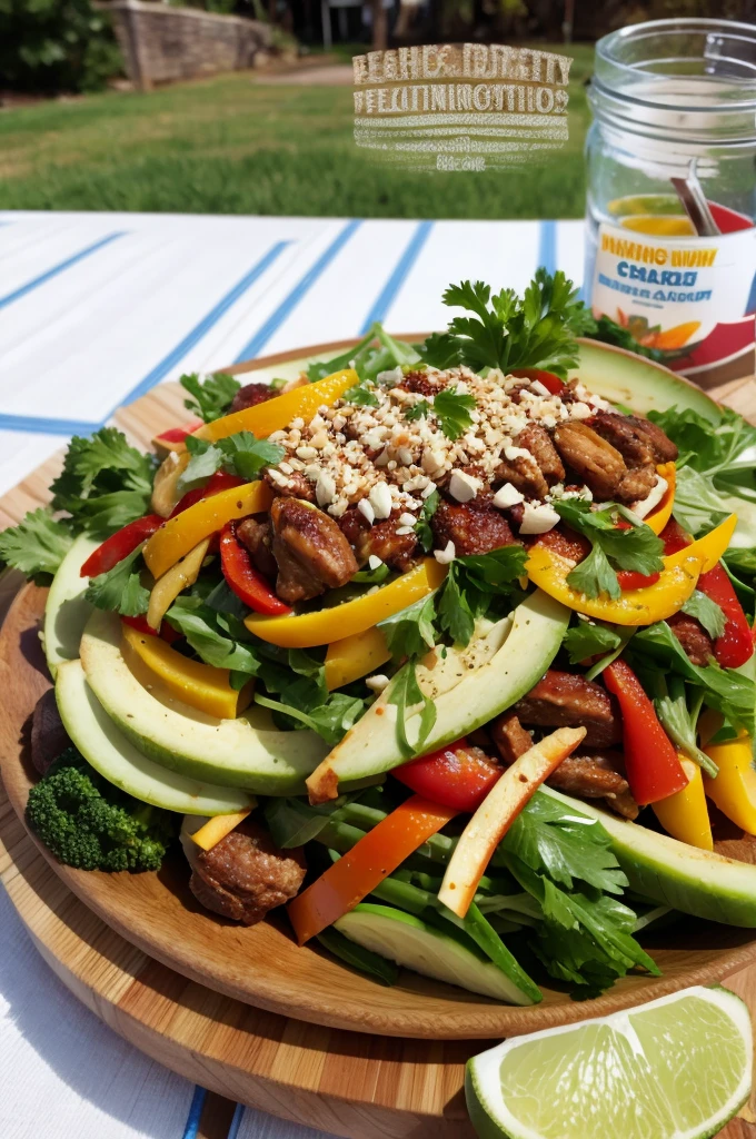 Healthy food feast