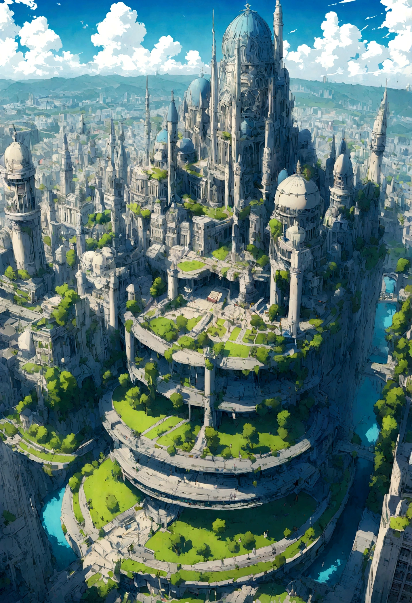 creat a cool cyperpunk road city which is 1440 wide and 1024 height.for webhomepage