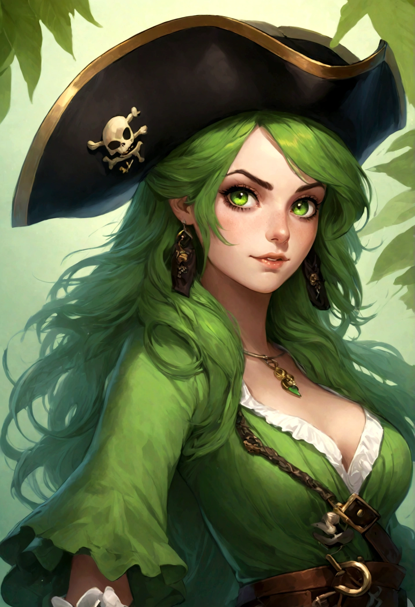 Slime with pirate hat 