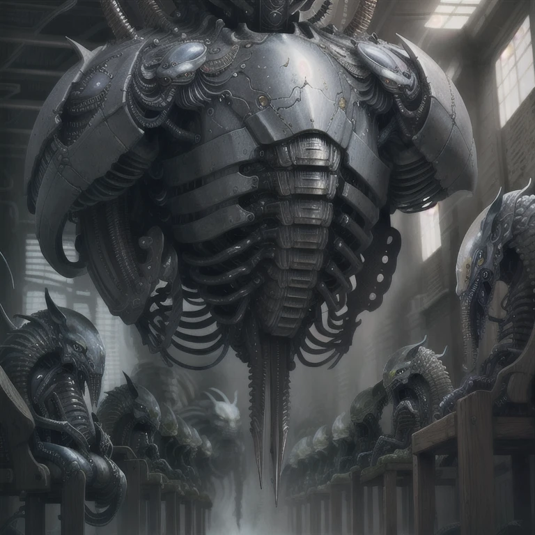 hrgiger, organism of combat and war