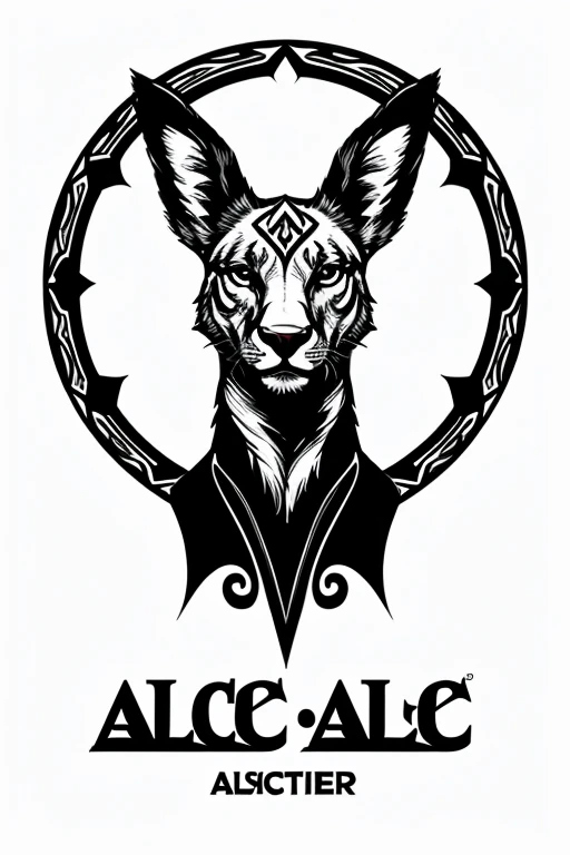 Alce, logo, ilustracion