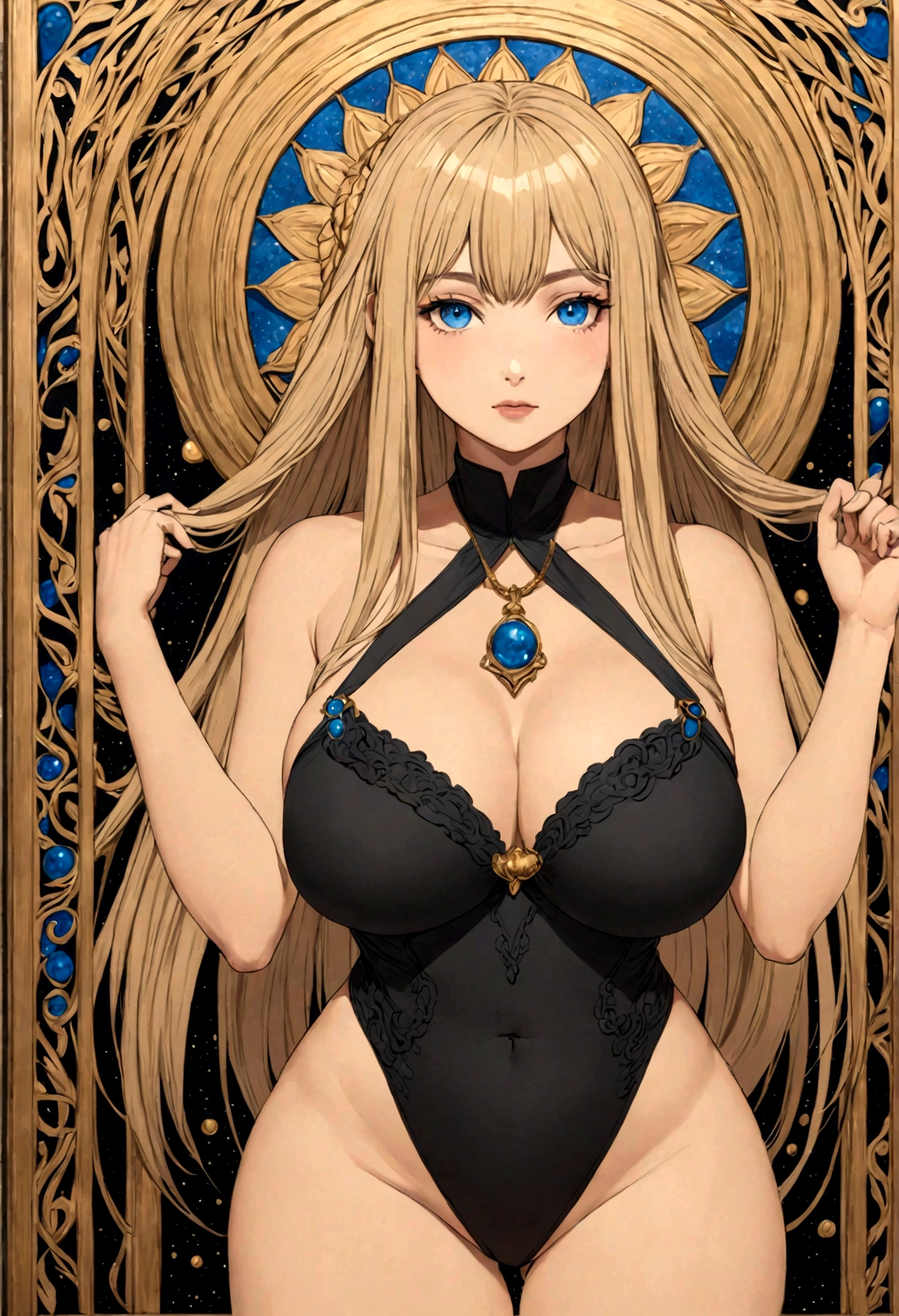 

1girls
blonde hair
blue eyes
breasts
female
hips
huge breasts
light skin
light-skinned female
long hair
thick thighs
thighs
wide hips
ai generated
artstyle imitation
hi res
high resolution