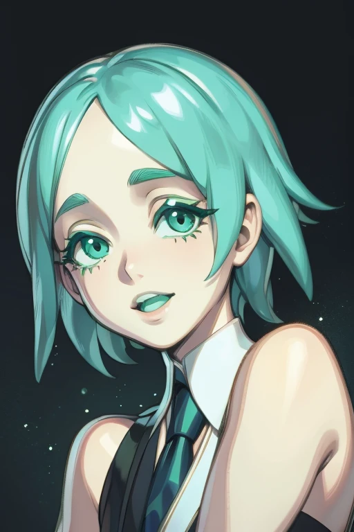 Phosphophyllite, beauty face, happy