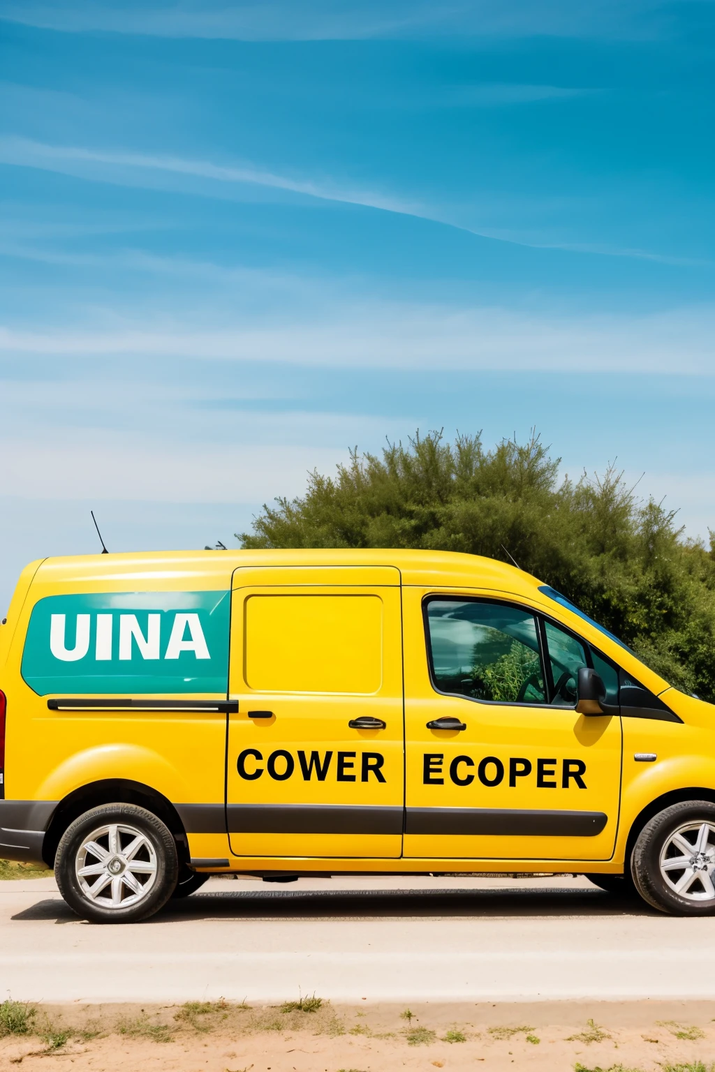 Logo de una empresa courier con la letra T