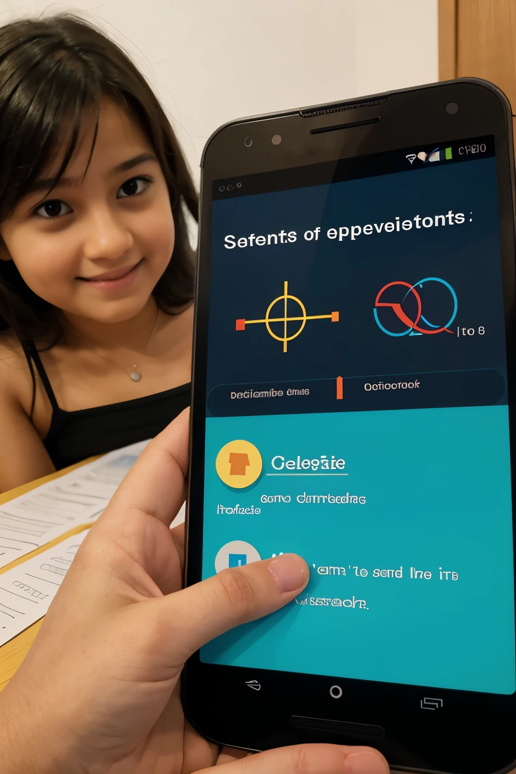 Development of a mobile application IN SPANISH called "Math Quest" that presents mathematical challenges in the form of interactive adventures. Students can explore different scenarios and solve math problems to advance the story, which motivates them to apply their mathematical skills in practical and exciting situations.