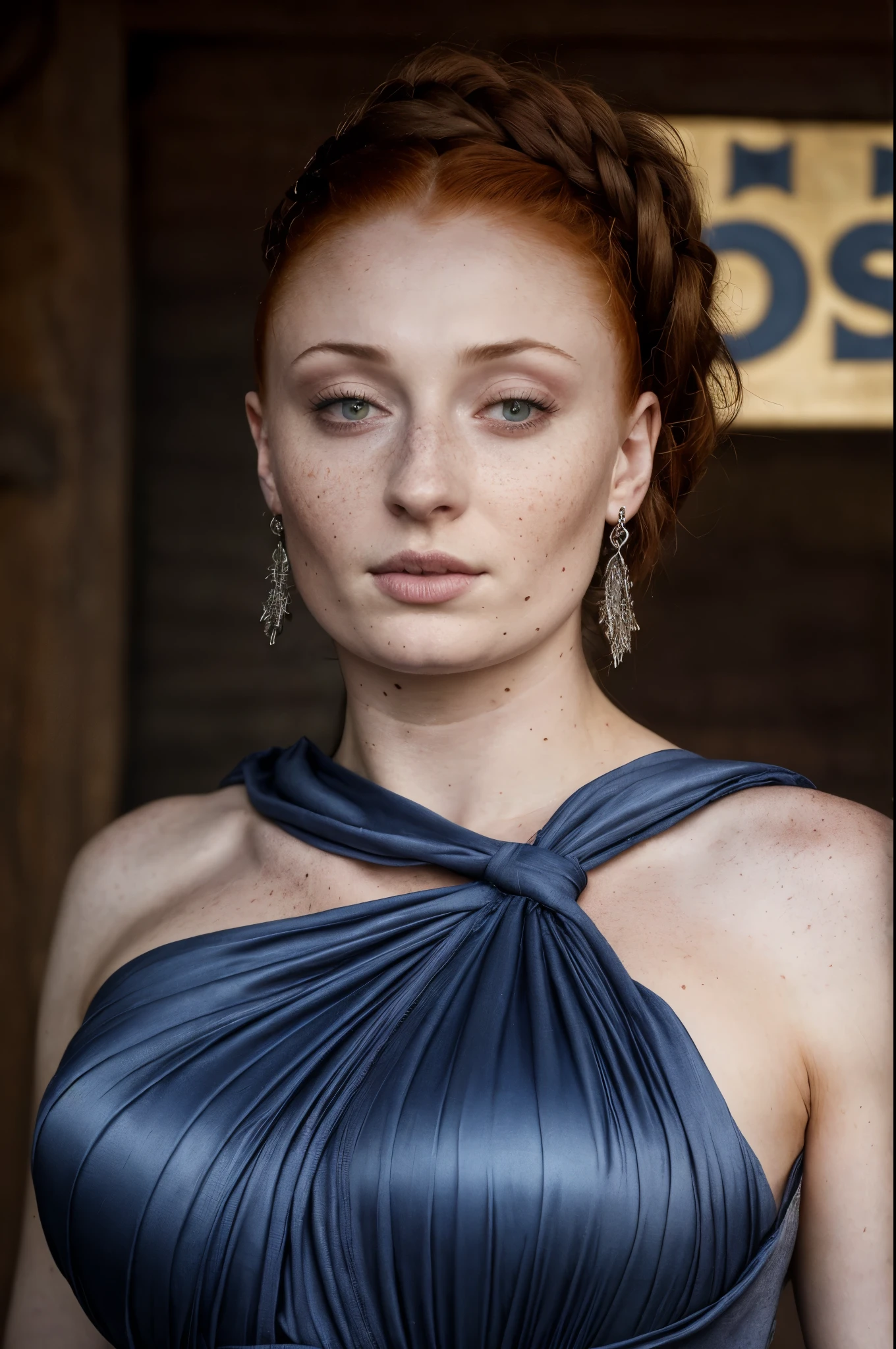 ( Photograph of Sophie Turner as hot sexy queen ) (random photo , full body shot, thick figure, fleshy body, tall woman ) Alayne Stone, Gorgeous Woman, Thick figure, bulky figure, fleshy body, juicy lips, insane details, high level of edits, Queen, queen lady, Lady of Winterfell, Wardeness of the North,) the de facto Lady of the Eyrie, 40 years Old, she  a Full growned mature lady now, beautiful mature lady, the queen, milf beauty, mature queen, a captivating woman, beautiful queen, empress, mediaeval queen, alluring appearance, unrivaled beauty, , mediaeval erotic costumes, a Game of Thrones-inspired costume, a close-up of a woman from the middle ages, scene from "Game of Throne," deep cleavage, warrior princess, healthy body, perfect thick body, attractive figure, fleshy body, style of "Game of Throne,", stunning woman, dress made of leather  clothe ( ( insanely detailed realistic skin texture, pores, wrinkles ,freckles) , realistic environment, detailed ultra realistic facial features perfect body parts, ( hyper photorealistic) )