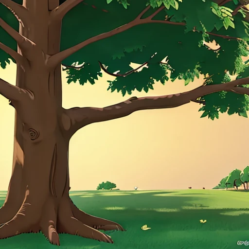 tree branch, Cartoon,fundo , scenario 