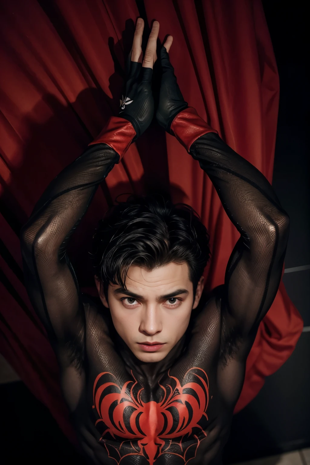 Homem aranha bebe