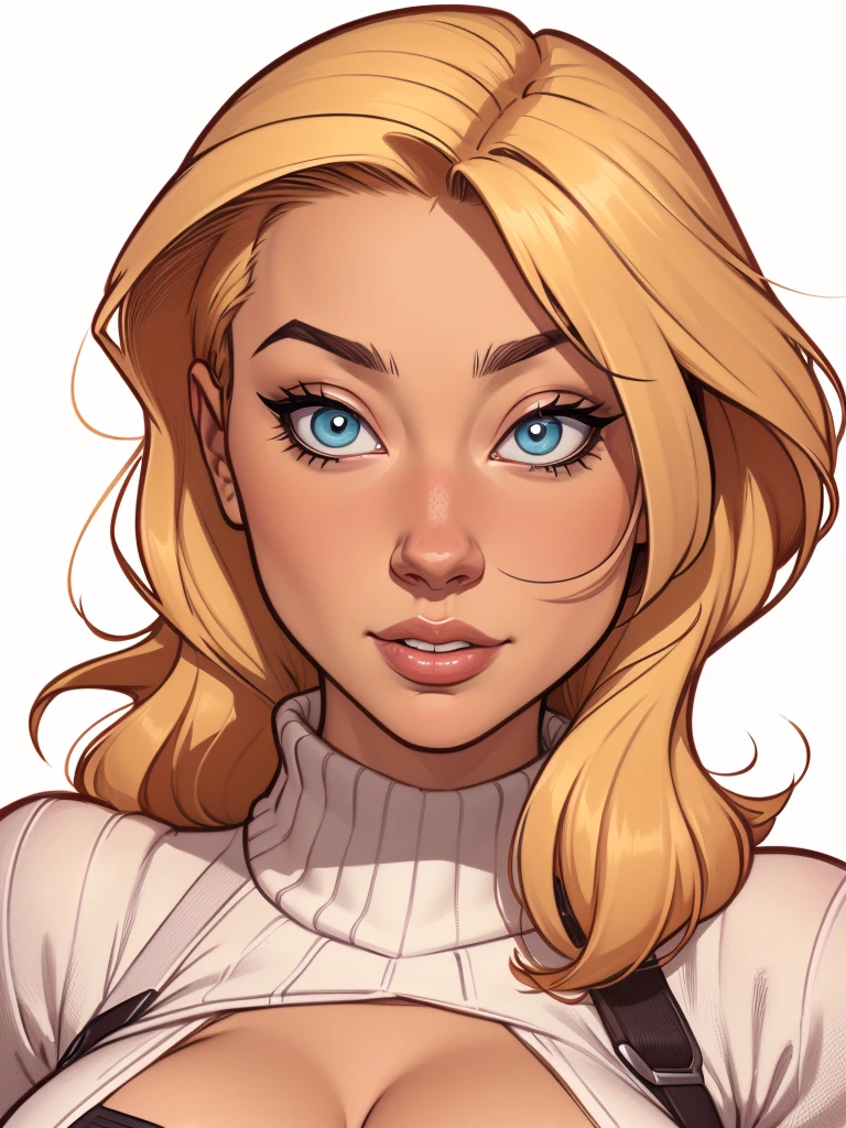 estilo de desenho animado:1.2), Yvonne Strahovski mulher Imagem de desenho animado de uma mulher , roupas sensuais , garota super fofa, authoritarian would be facial expressioncartoon style illustration, estilo de arte dos desenhos animados, estilo de arte dos desenhos animados, digital illustration style, design de personagens altamente detalhado, arte digital detalhada fofa, City fan art, design de personagem retrato, beautiful digital illustration, retrato de alta qualidade, arte em quadrinhos, retrato do design do personagem, white background Buso without clothes and medium breasts, beautiful and symmetrical body curvesClose up of a woman with long hair and a sweater, cabelo castanho encaracolado, linda modelo, retrato de alta qualidade, medium portrait soft light, parece a jovem liv tyler, retrato colorido, linda mulher, cabelo loiro cacheado | d & d, beautiful portrait lighting, uma linda jovem, modelo muito lindo, Retrato de 50mm, medium - long cabelo castanho encaracolado