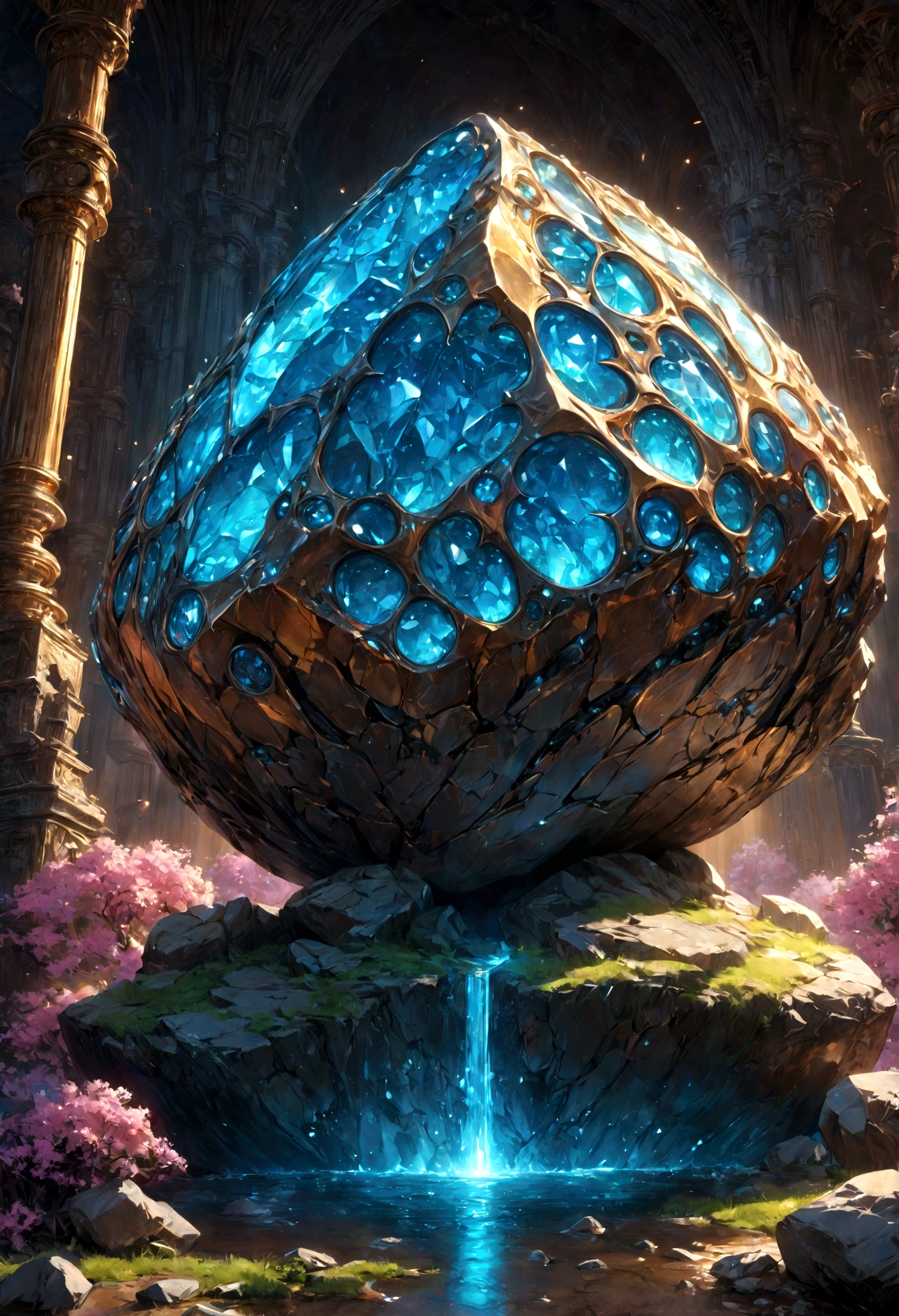 Patrick, huge Rock, best quality, masterpiece, very aesthetic, perfect composition, intricate details, ultra-detailed